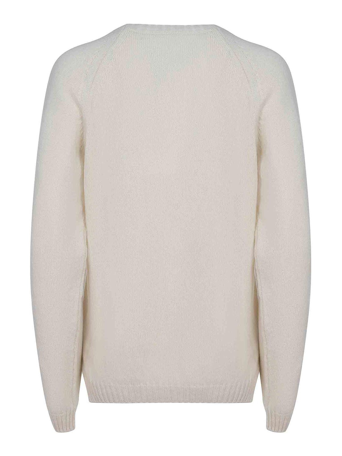 Alberta Ferretti Sweater Made Of Wool And Cashmere In White