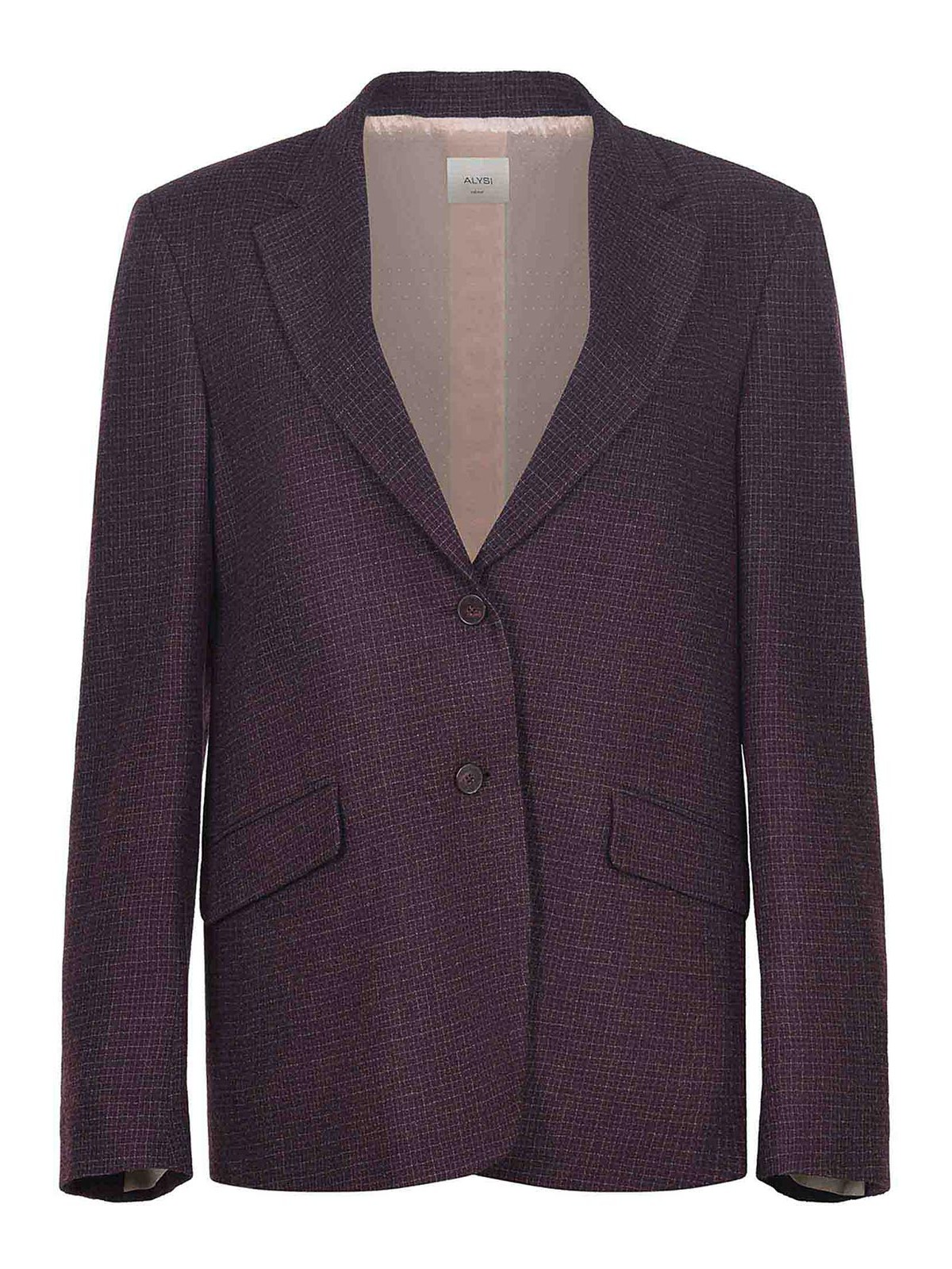 Alysi Jacket Made Of Wool In Red