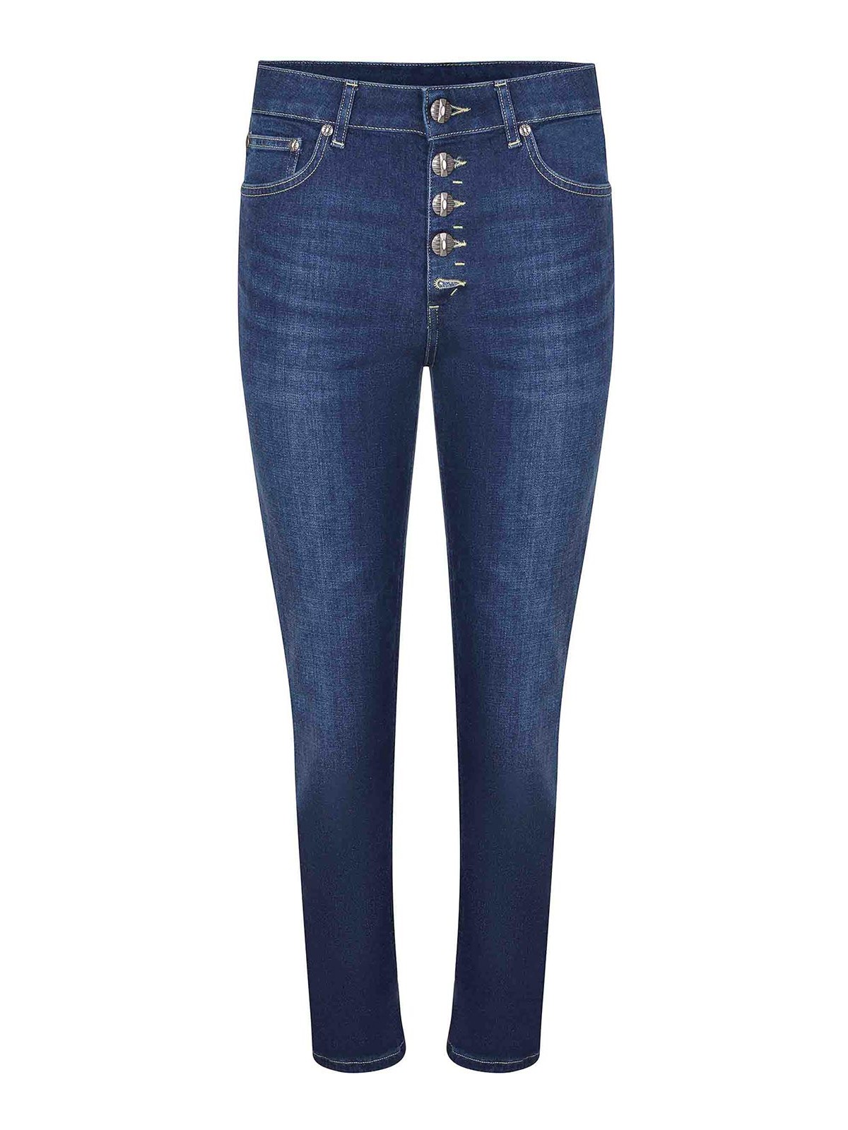 Dondup Jeans Instretch Denim In Blue