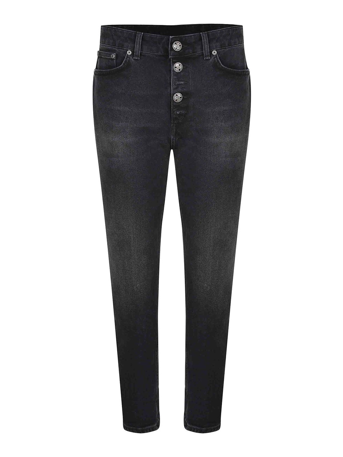 Dondup Jeans Stretch Denim In Black