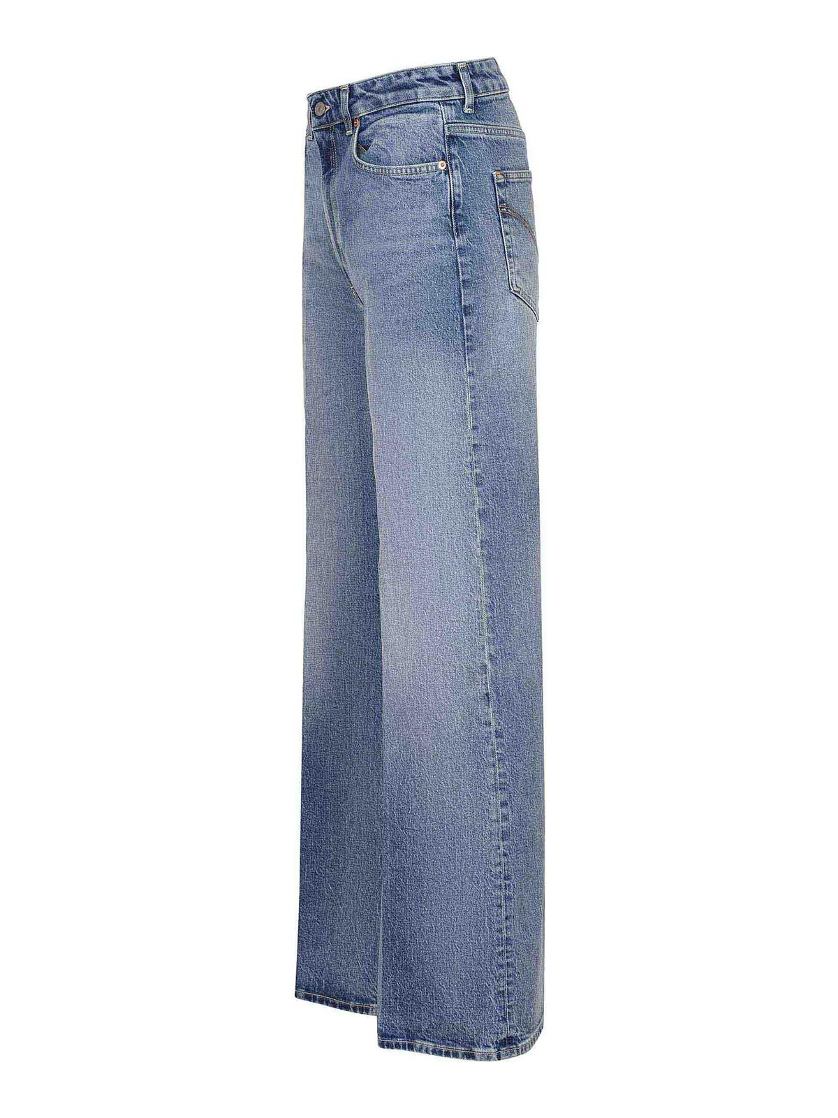 Dondup Jeans Made Of  Denim In Blue