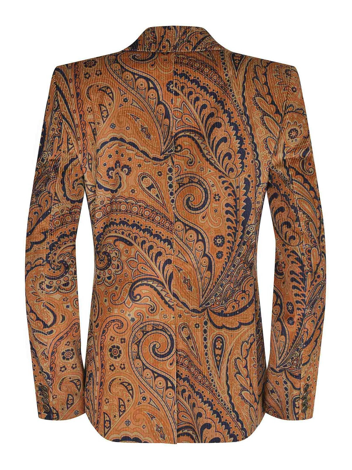 Etro Jacket Made Of Cotton Blend In Brown