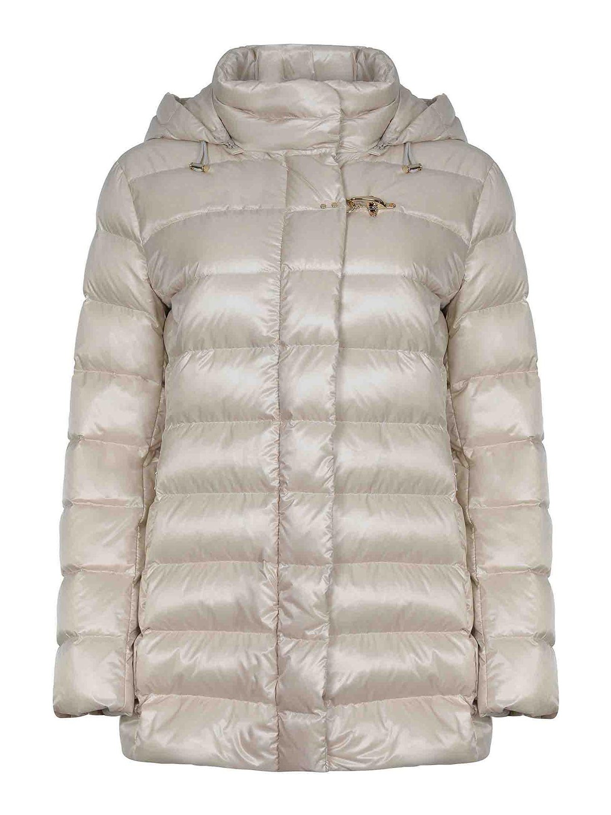 Fay Down Jacket Made Of Nylon In Sand