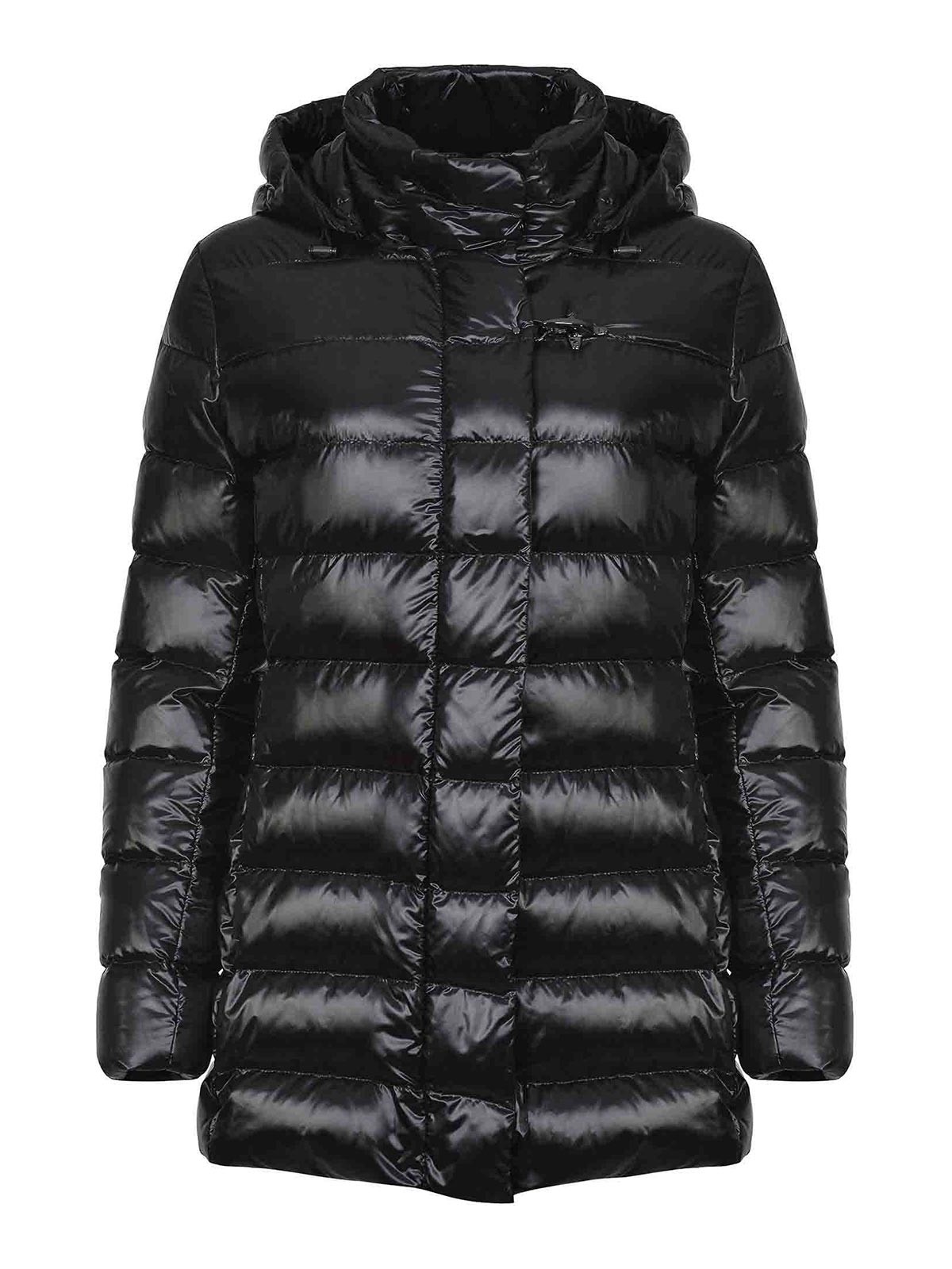 Fay Down Jacket Made Of Nylon In Blue