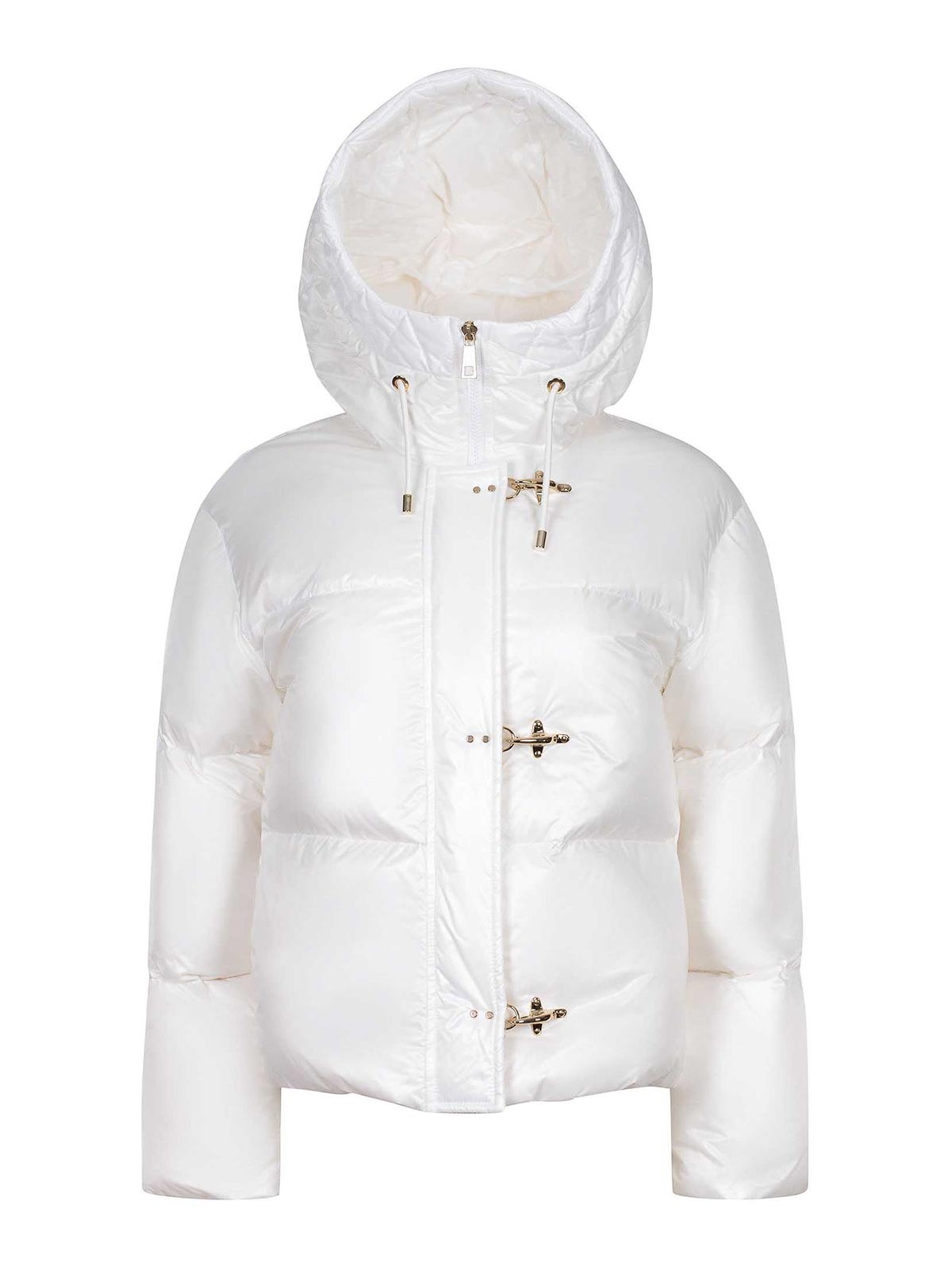 Fay Down Jacket Made Of Nylon In White