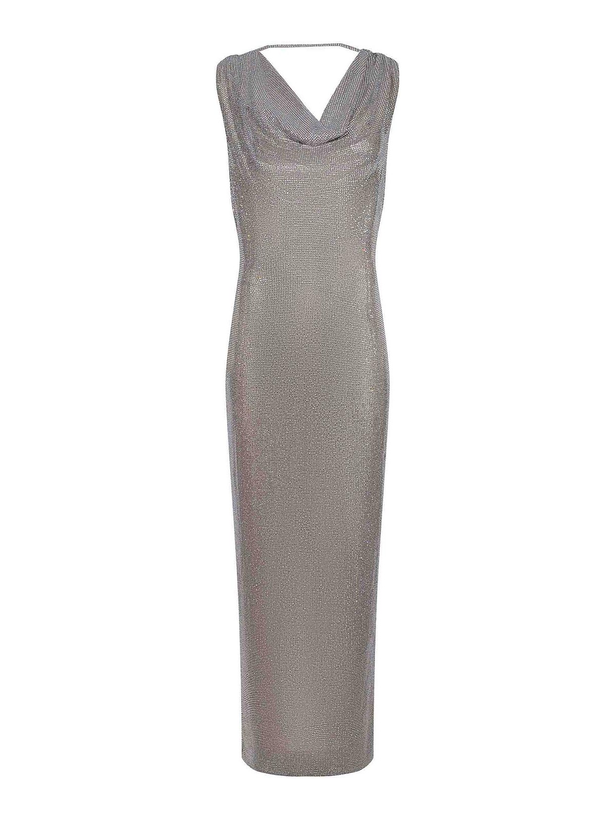 Giuseppe Di Morabito Dress By  Made Of Polyammide In Brown