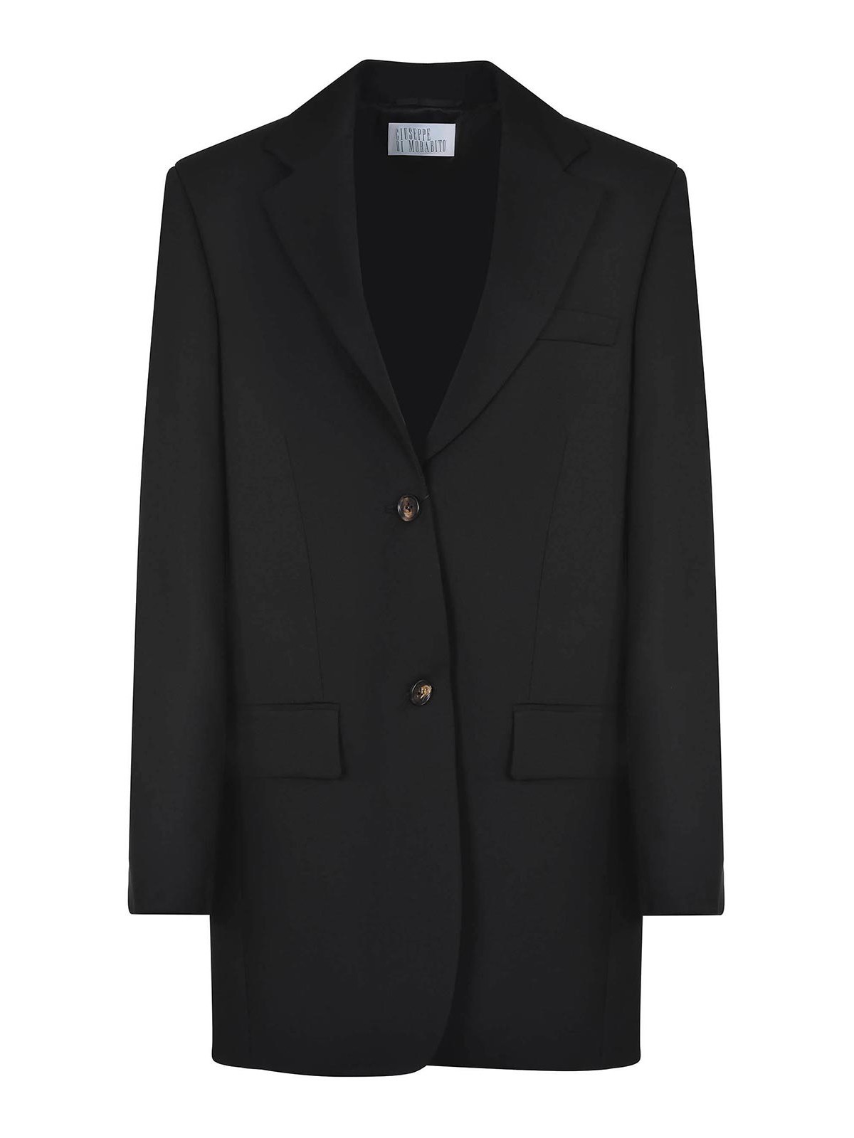Giuseppe Di Morabito Jacket Made Of  Wool In Black