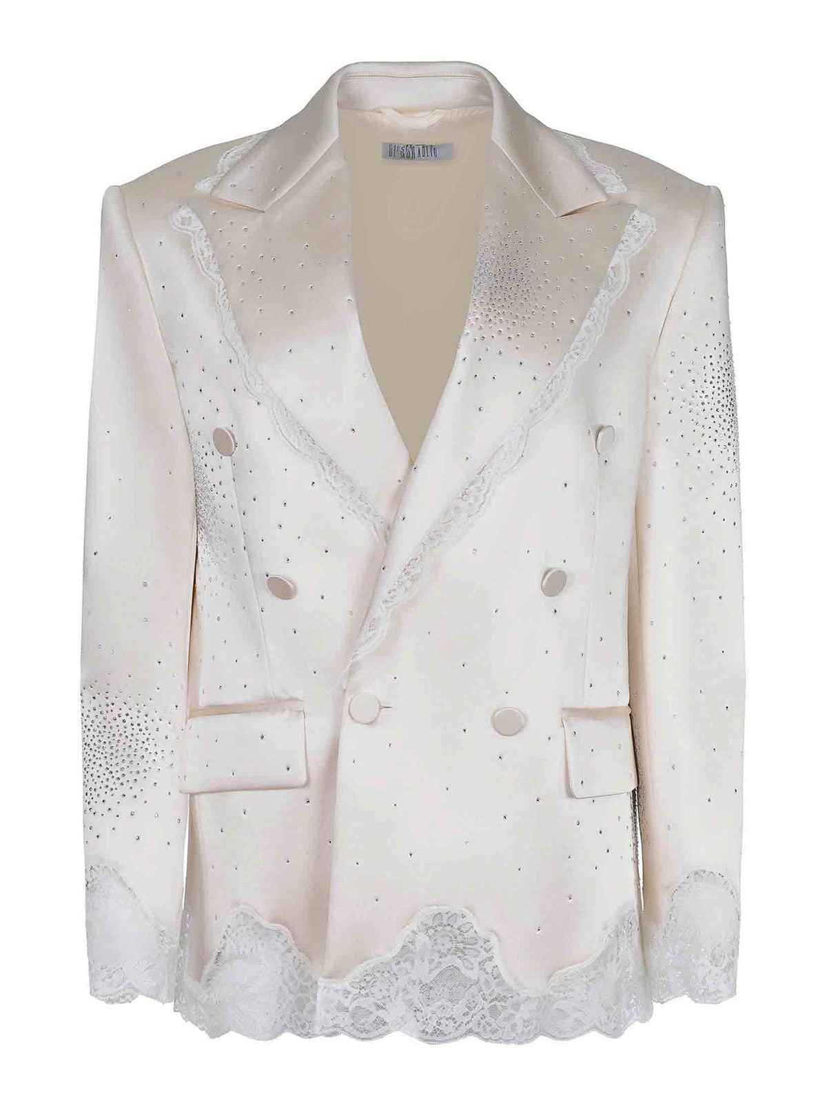Giuseppe Di Morabito Blazer Made Of Satin In White
