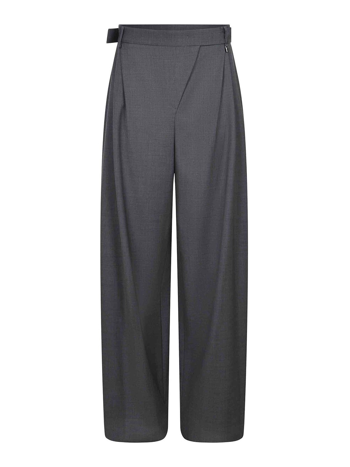 Giuseppe Di Morabito Pants Made Of Wool In Gray