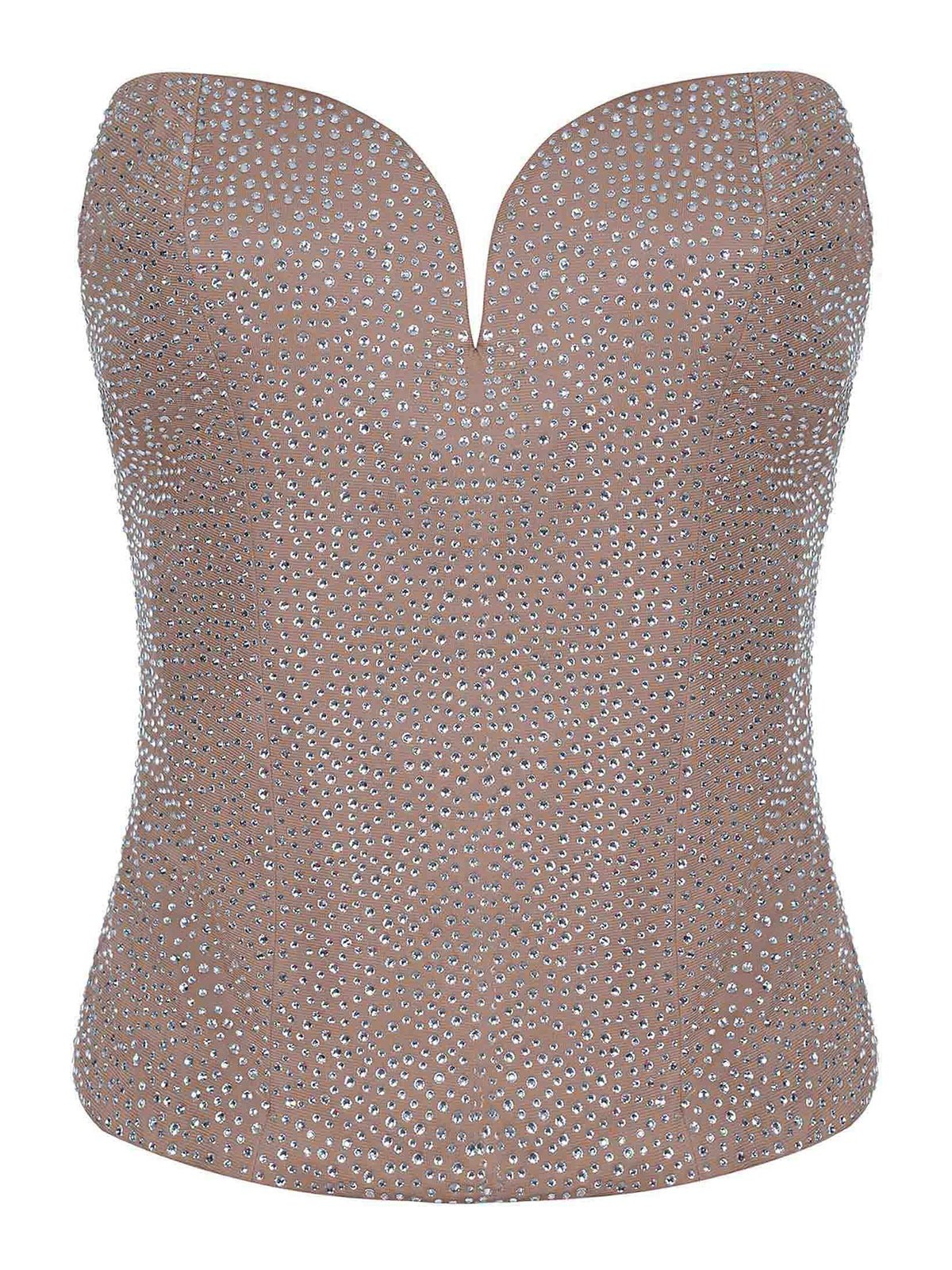 Giuseppe Di Morabito Top By Made Of Viscose In Brown