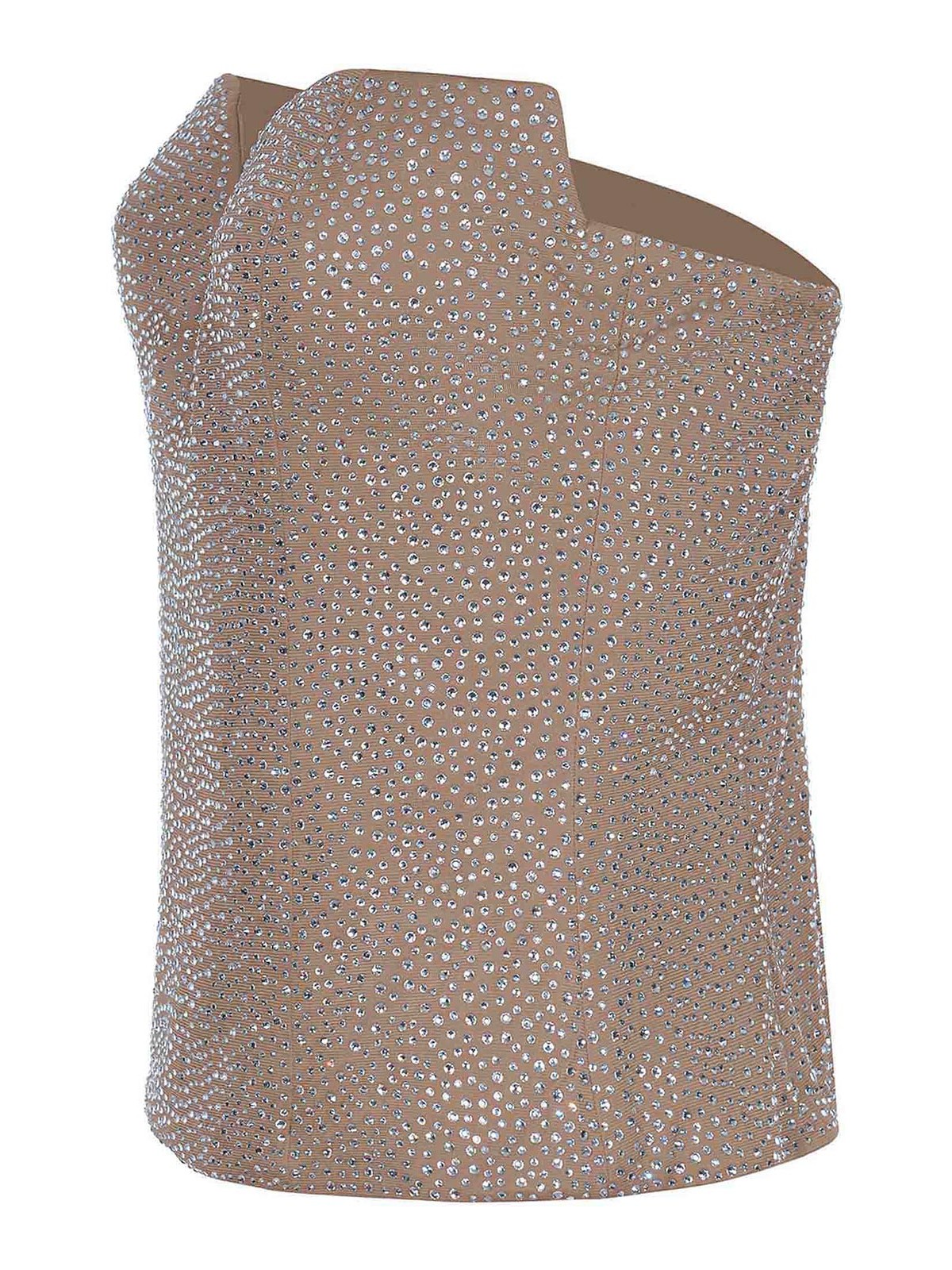 Giuseppe Di Morabito Top By  Made Of  Viscose In Brown