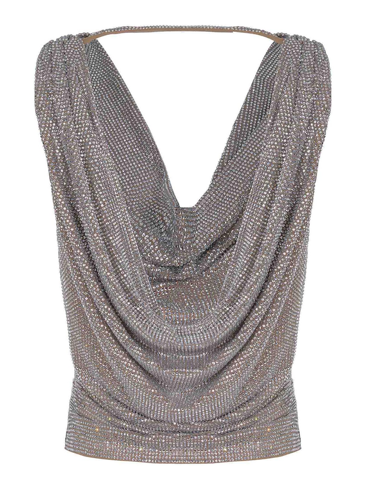 Giuseppe Di Morabito Top By  Mad Eof Polyammide In Brown