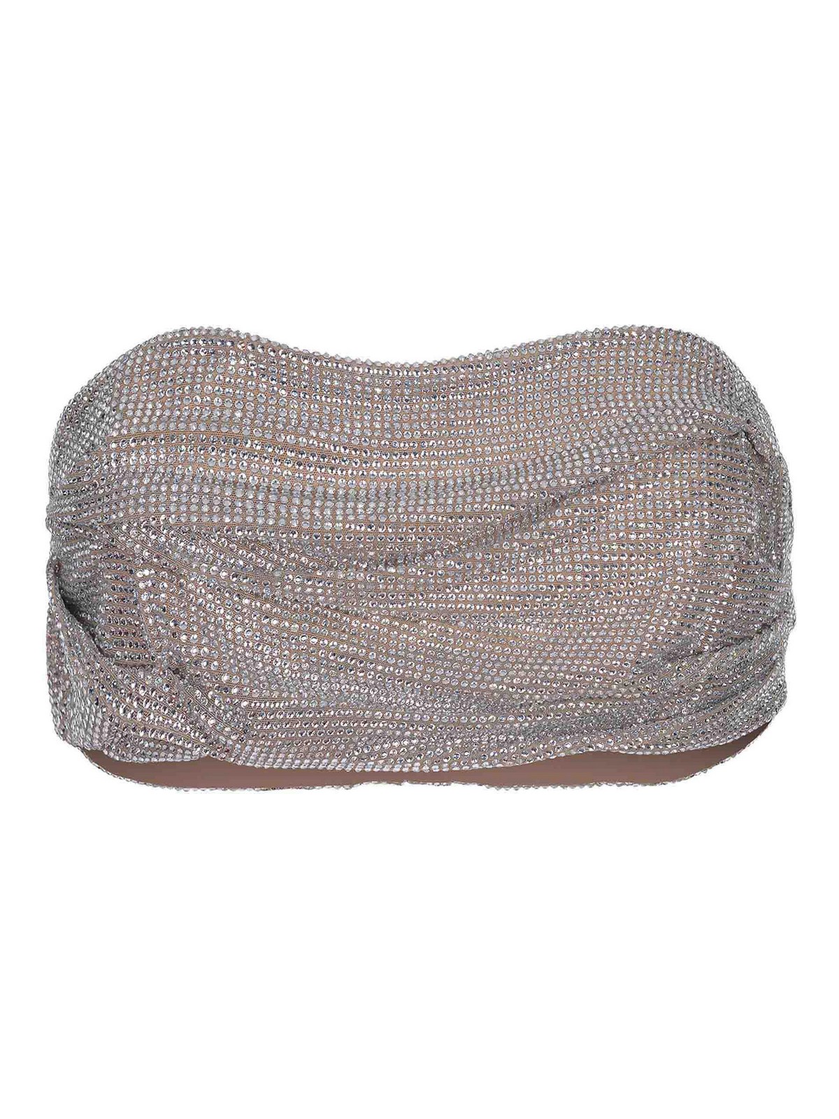 Giuseppe Di Morabito Top By Made Of Polyamide In Brown