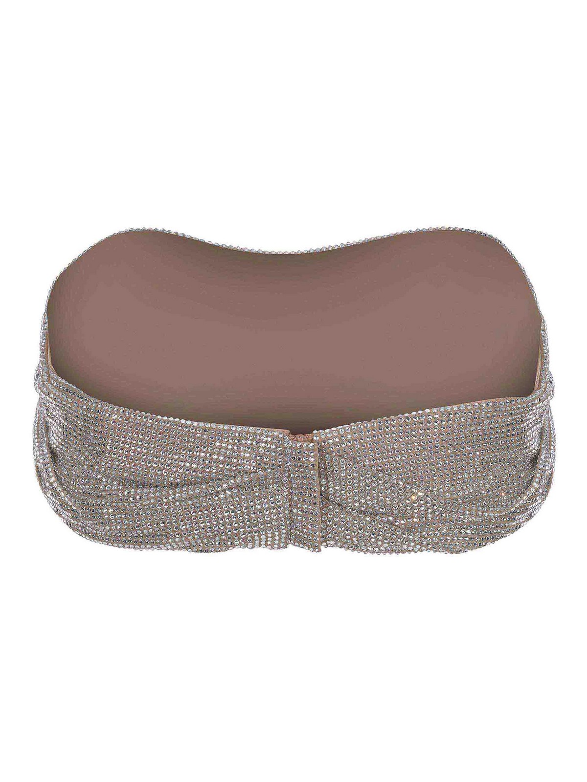 Giuseppe Di Morabito Top By Made Of Polyamide In Brown