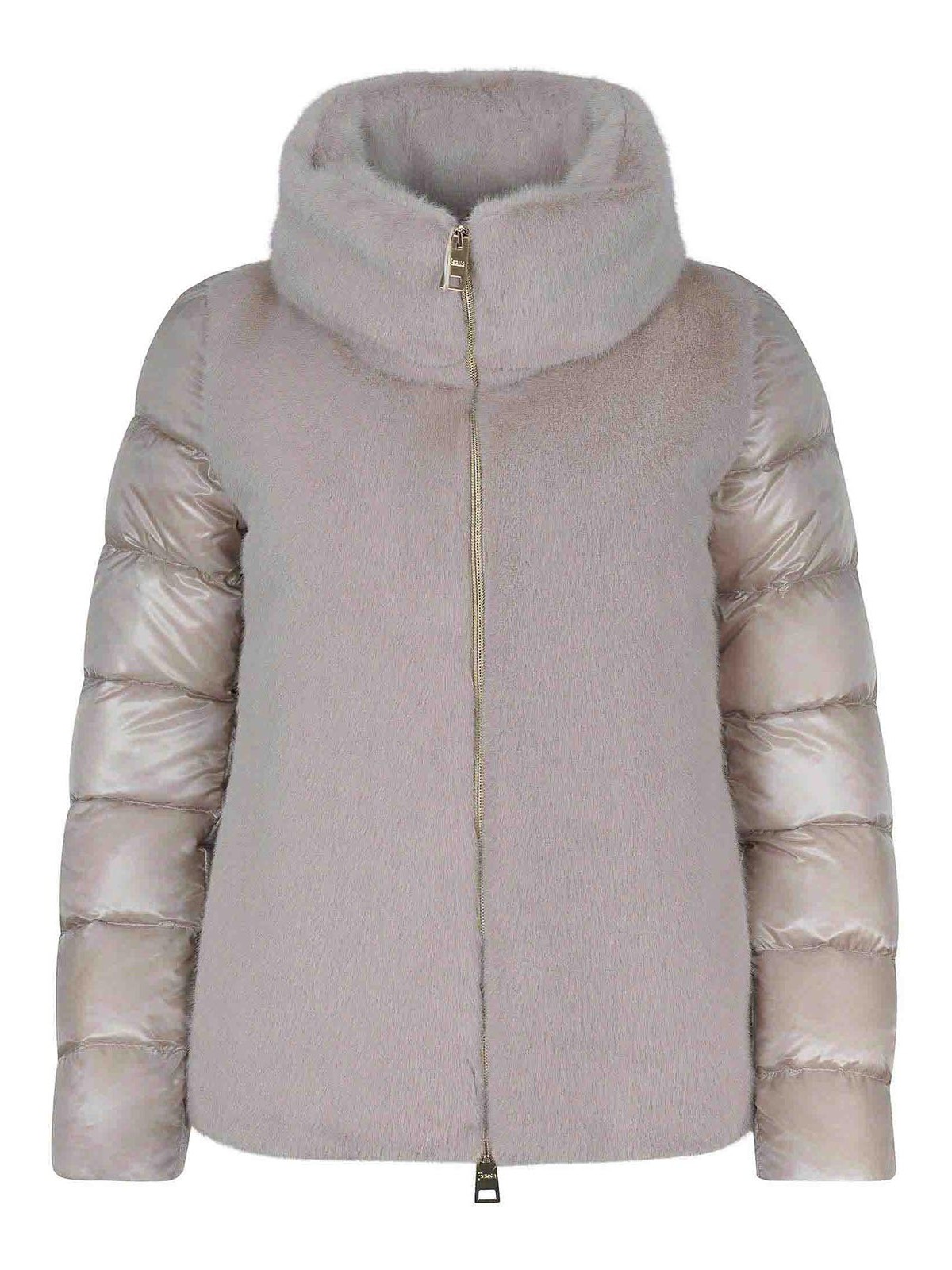 Herno Down Jacket Made Of Ultralight Nylon In Yellow