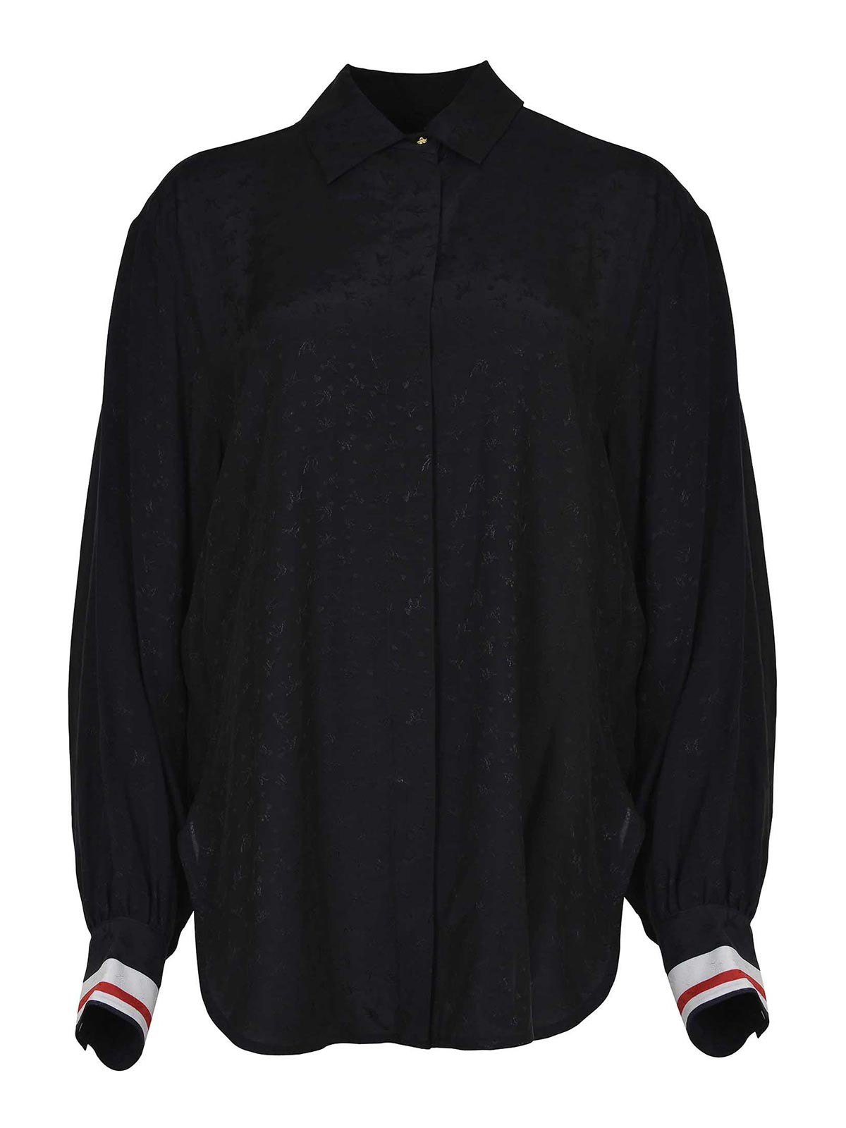 Pinko Shirt Made Of  Viscose In Black