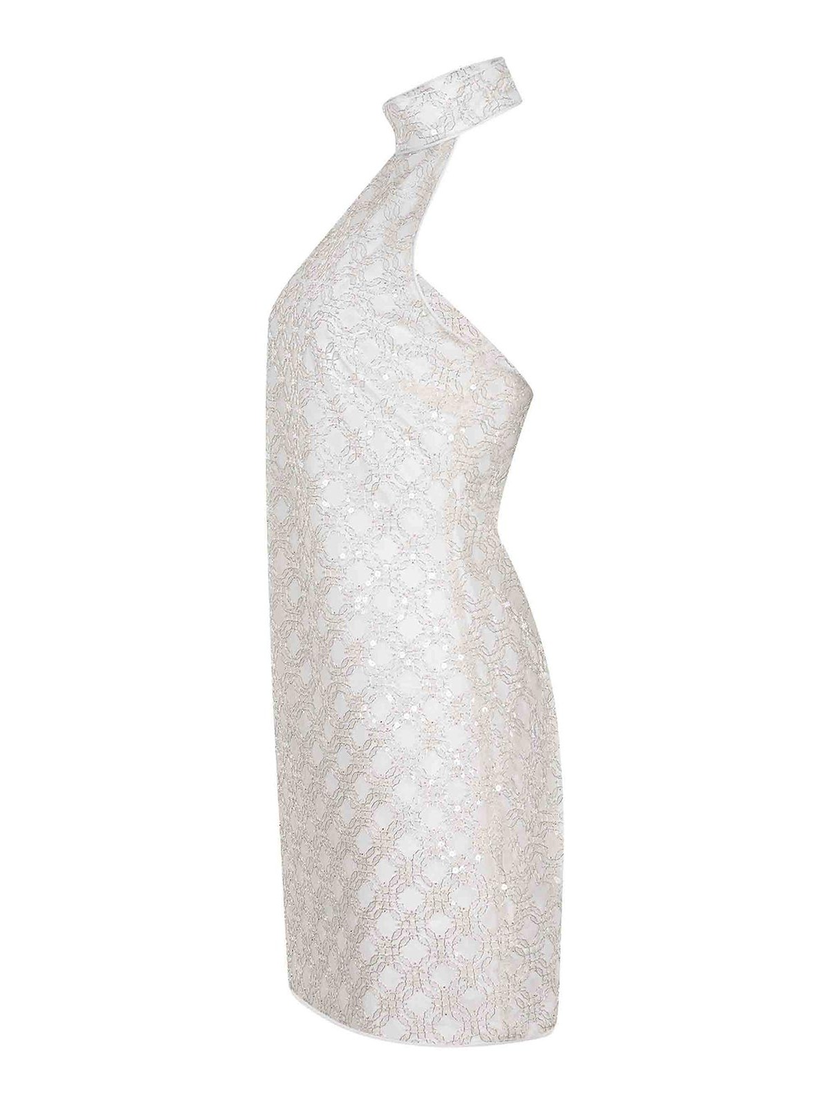 Rotate Birger Christensen Dress Made Of  Polyester In White