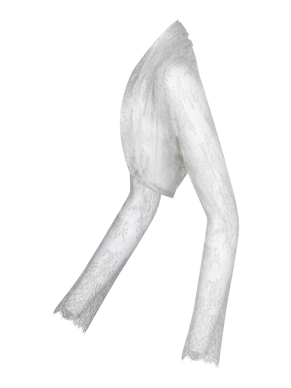 Alberta Ferretti Shawl Made Of Lace In Green