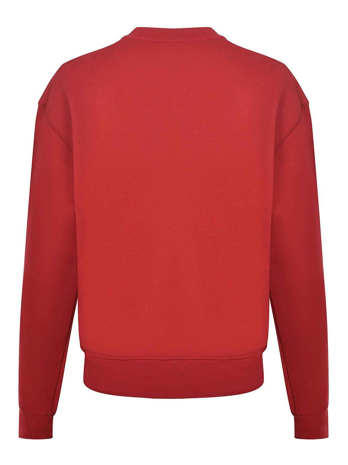 Dsquared2 Sweatshirt Made Of Cotton In Red