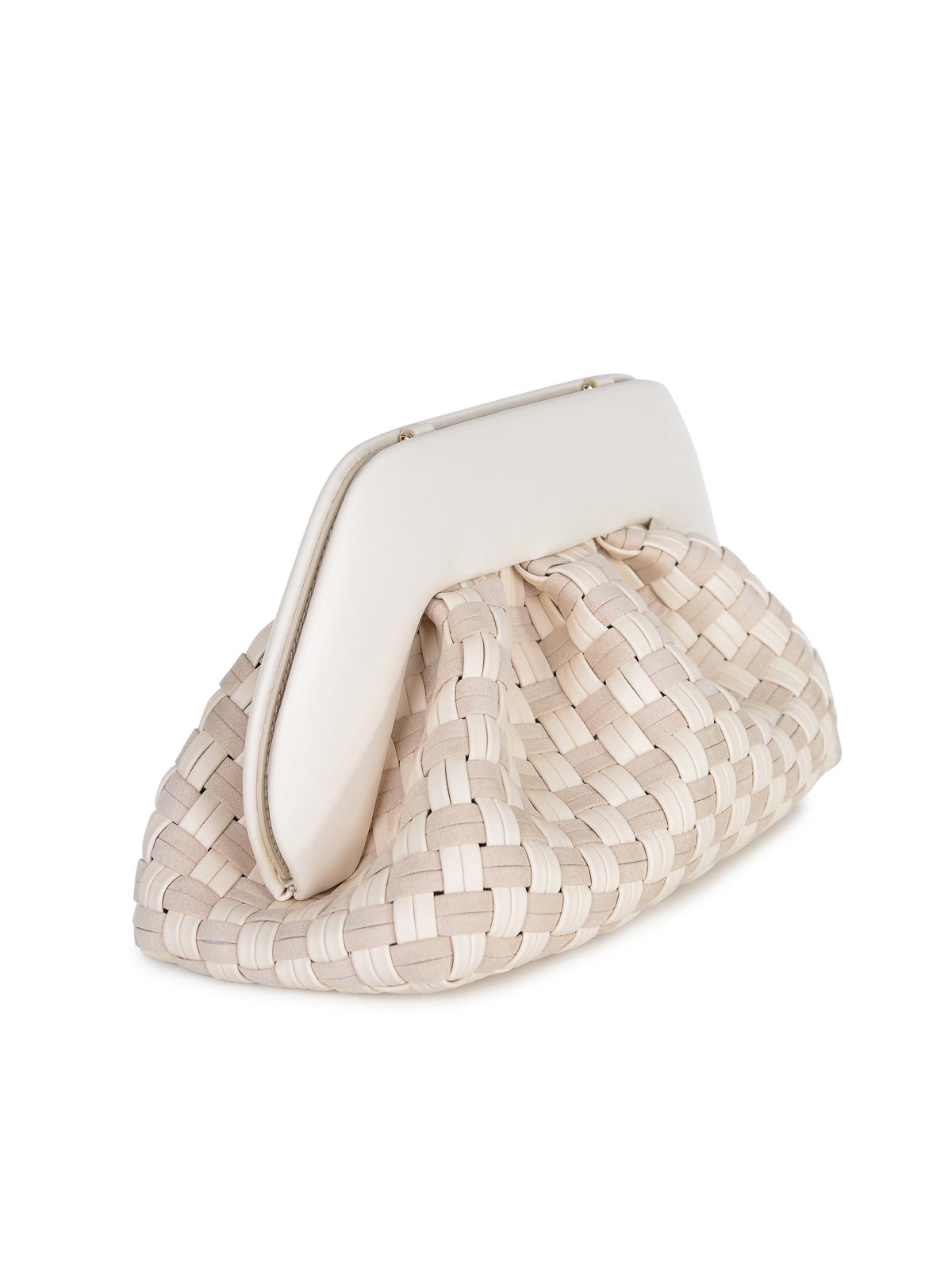 Themoirè Themoir  Bag Made Of Faux Leather In Sand