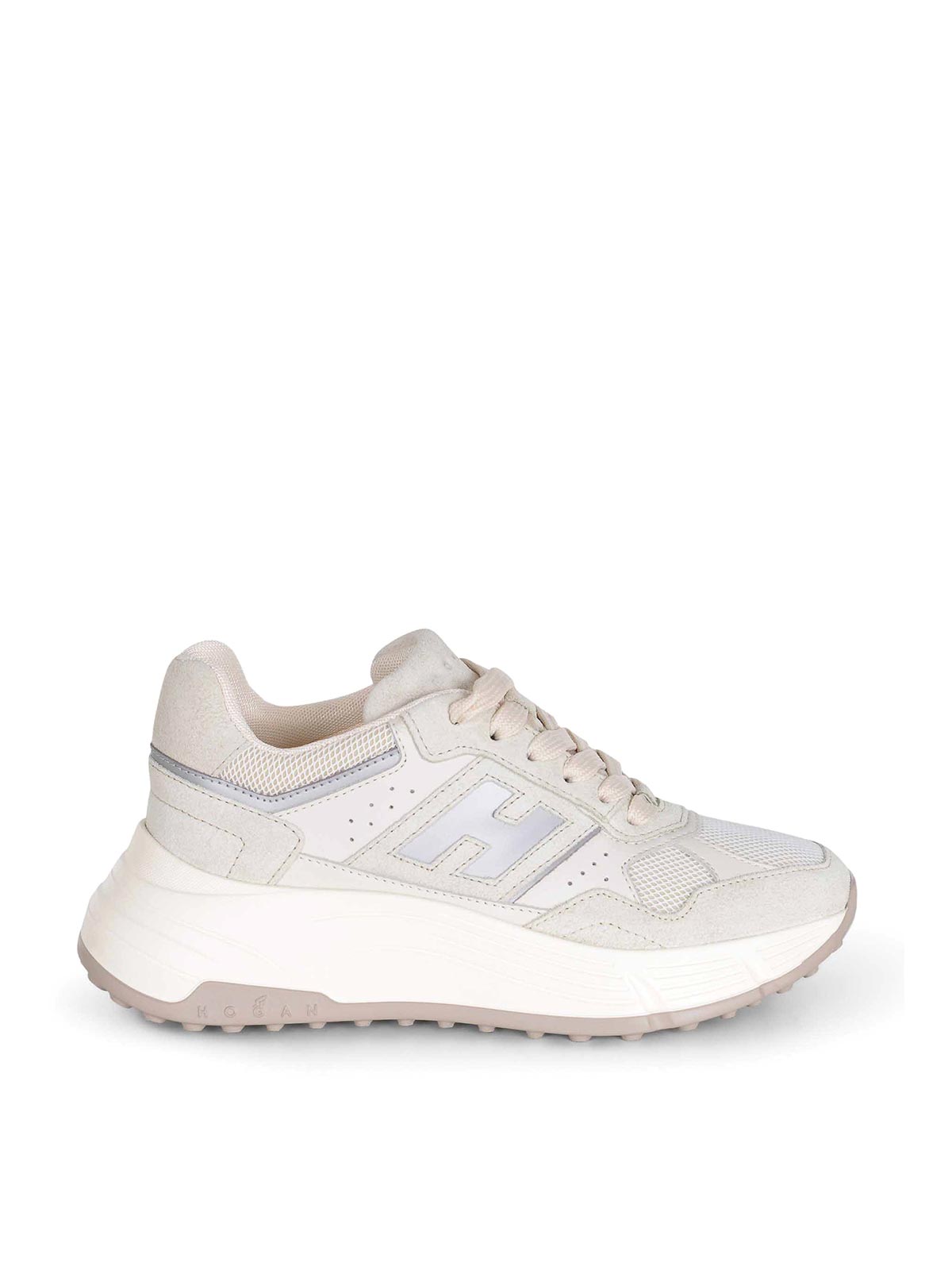 Hogan Sneakers Made Of Leather In Multi