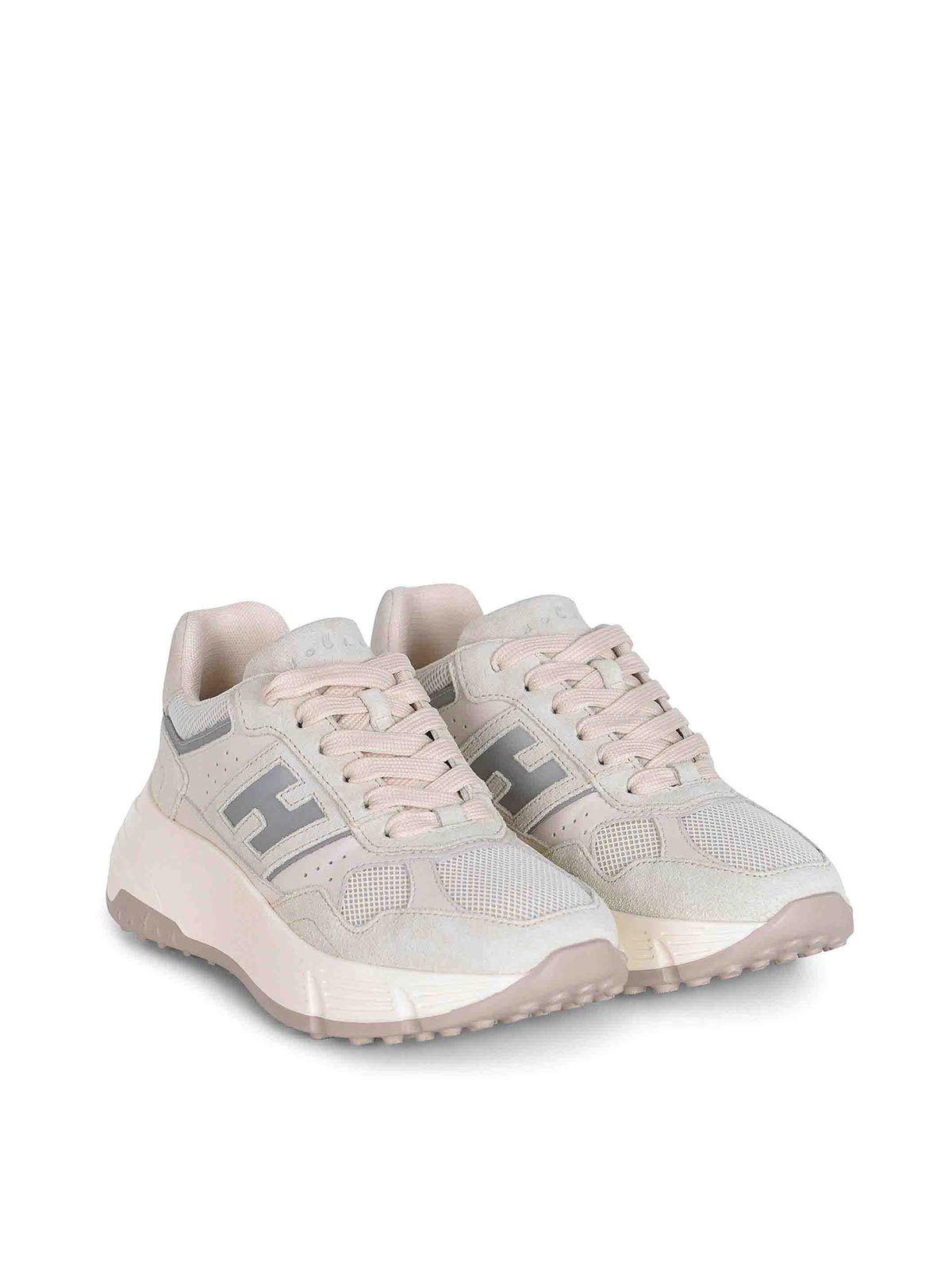 Hogan Sneakers Made Of Leather In Multi