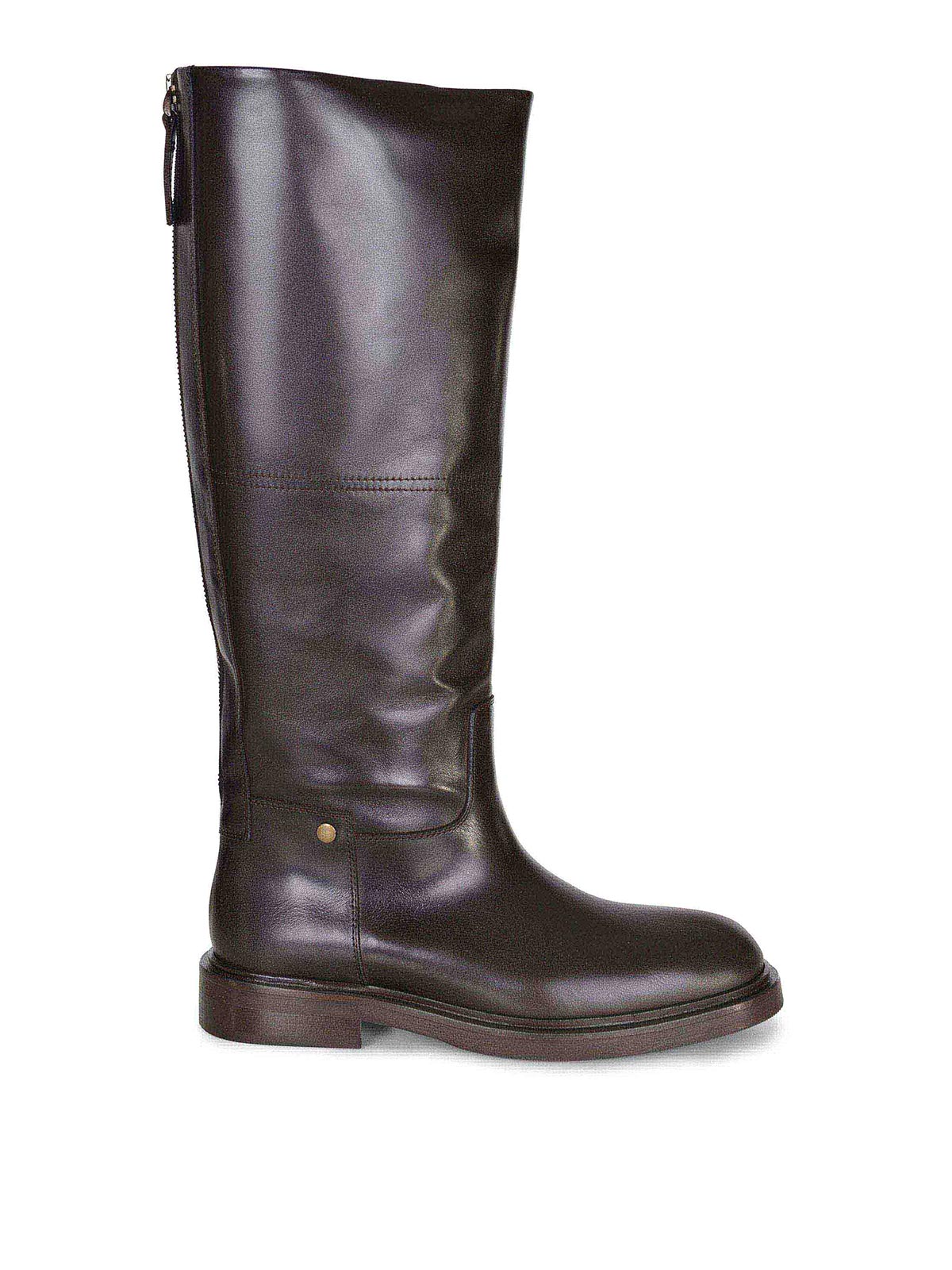 Poeve Boots Made Of Calf Leather In Multi