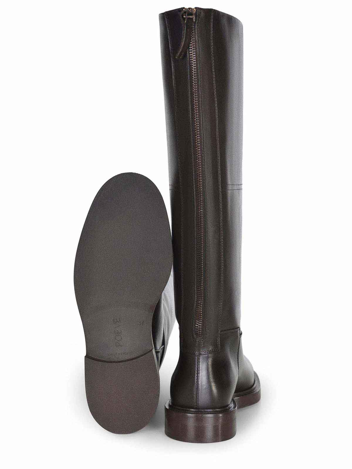 Poeve Boots Made Of  Calf Leather In Multi