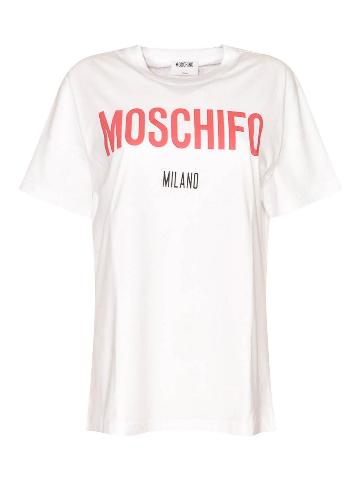 Moschino Camiseta - Blanco In Neutral
