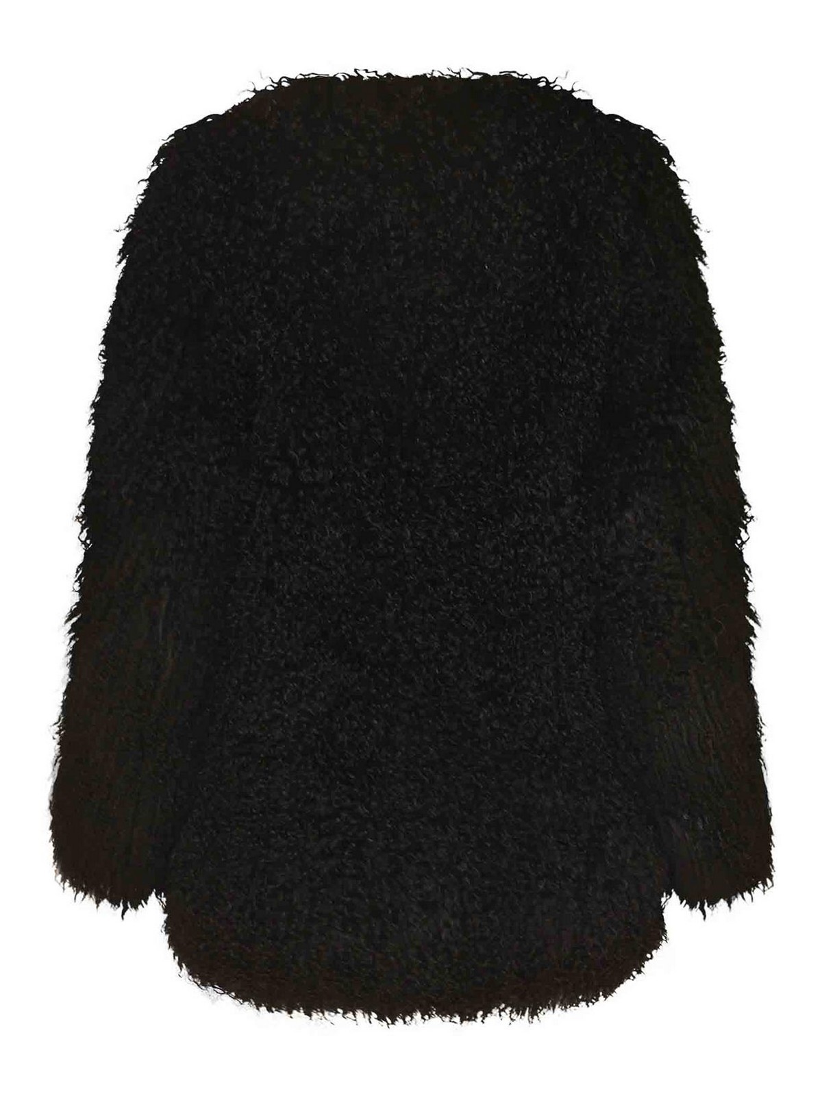 Numero Otto Abrigo Midi - Negro In Black