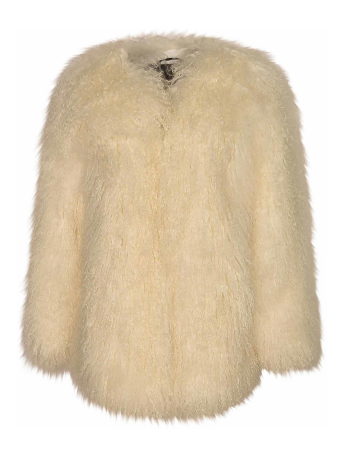 Numero Otto Abrigo Midi - Blanco In White