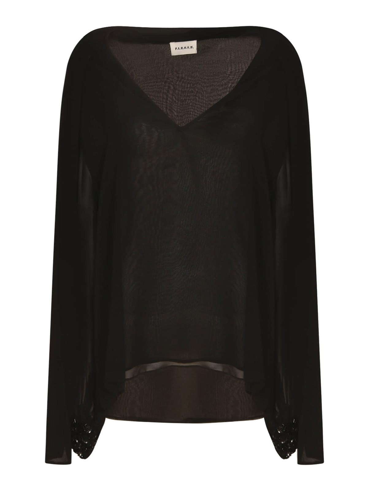 P.a.r.o.s.h Camisa - Negro In Brown