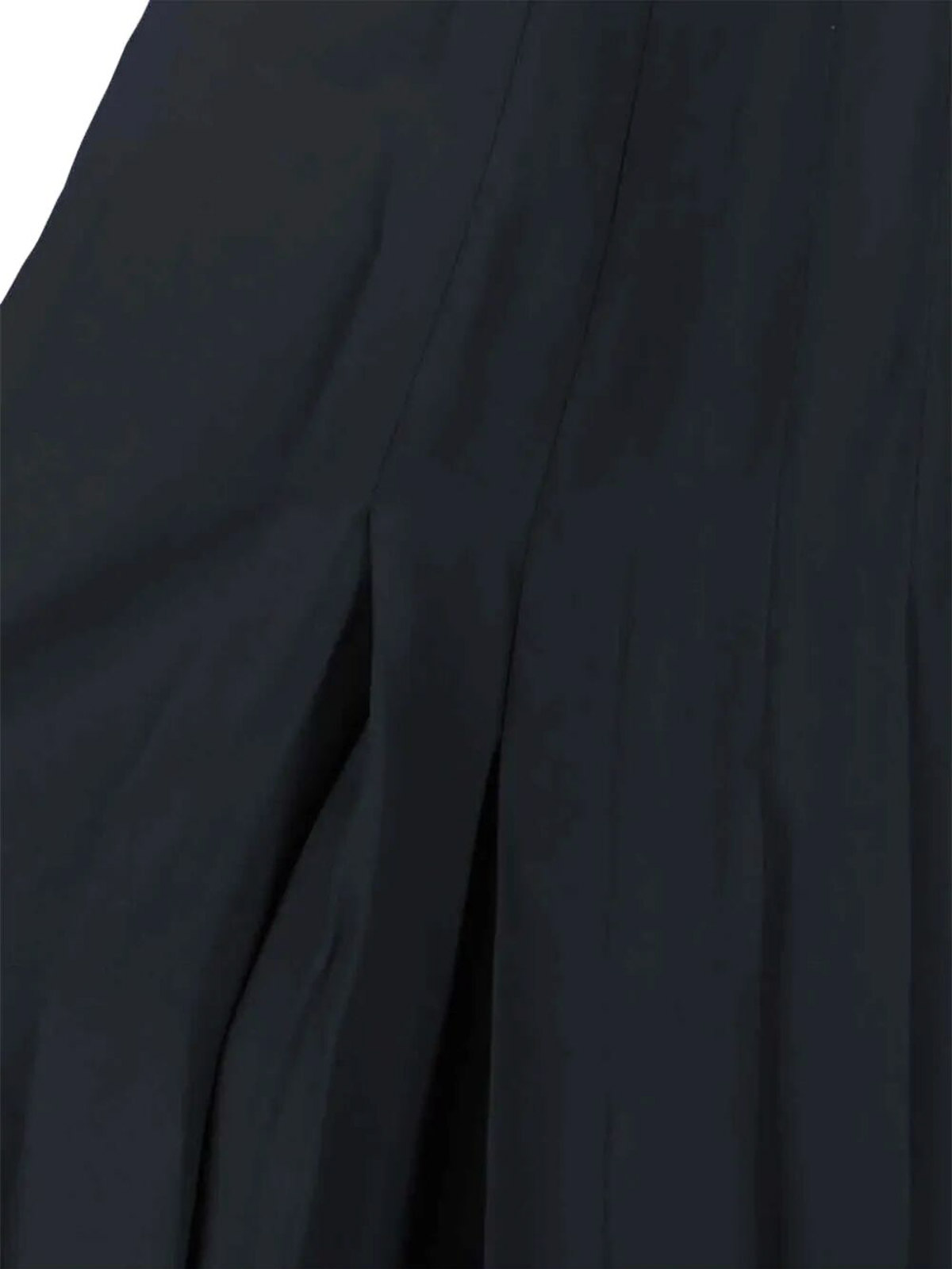 Aspesi Classic Black Skirt With Silhouette In Black