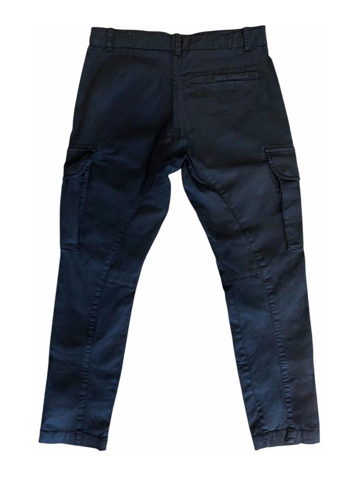 C.p. Company Blue Trousers With Pockets In Blue