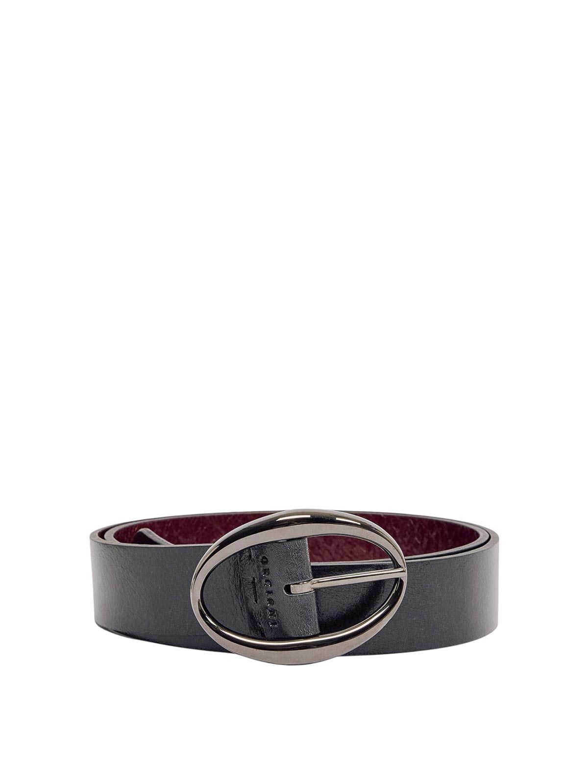 Orciani Double Black-chianti Gotham Belt