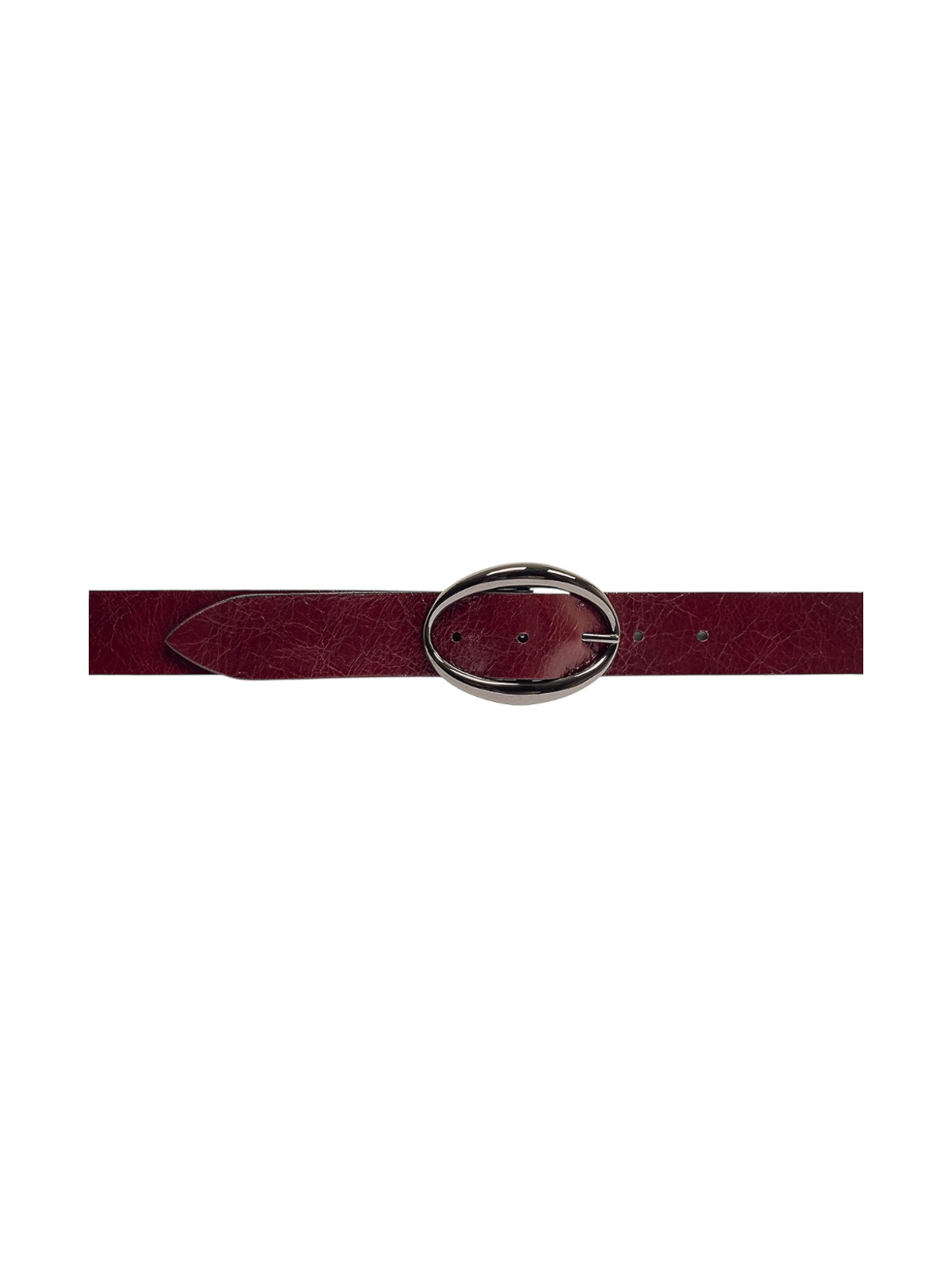 Orciani Double Black-chianti Gotham Belt In Black