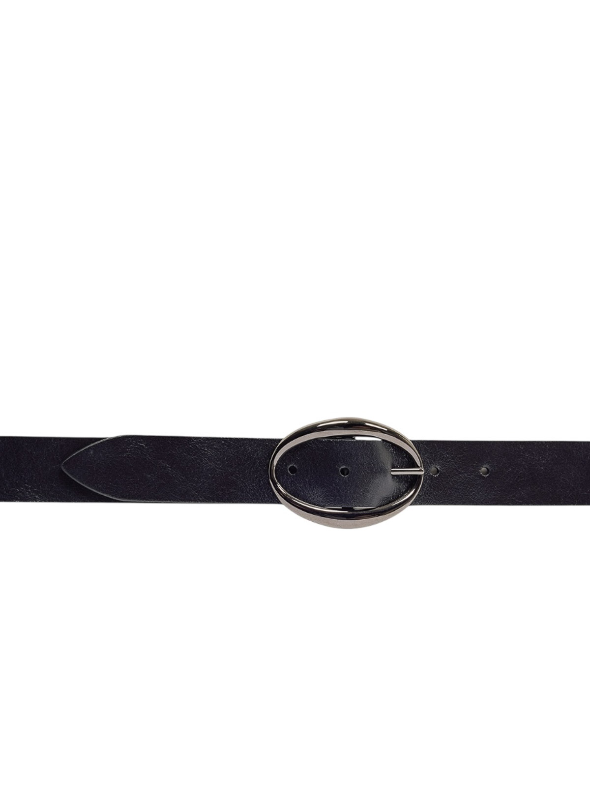 Orciani Double Black-chianti Gotham Belt In Black