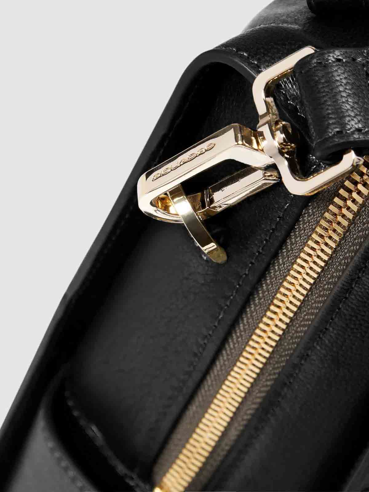 Piquadro Women's Office Bag For Pc And Ipad In Black
