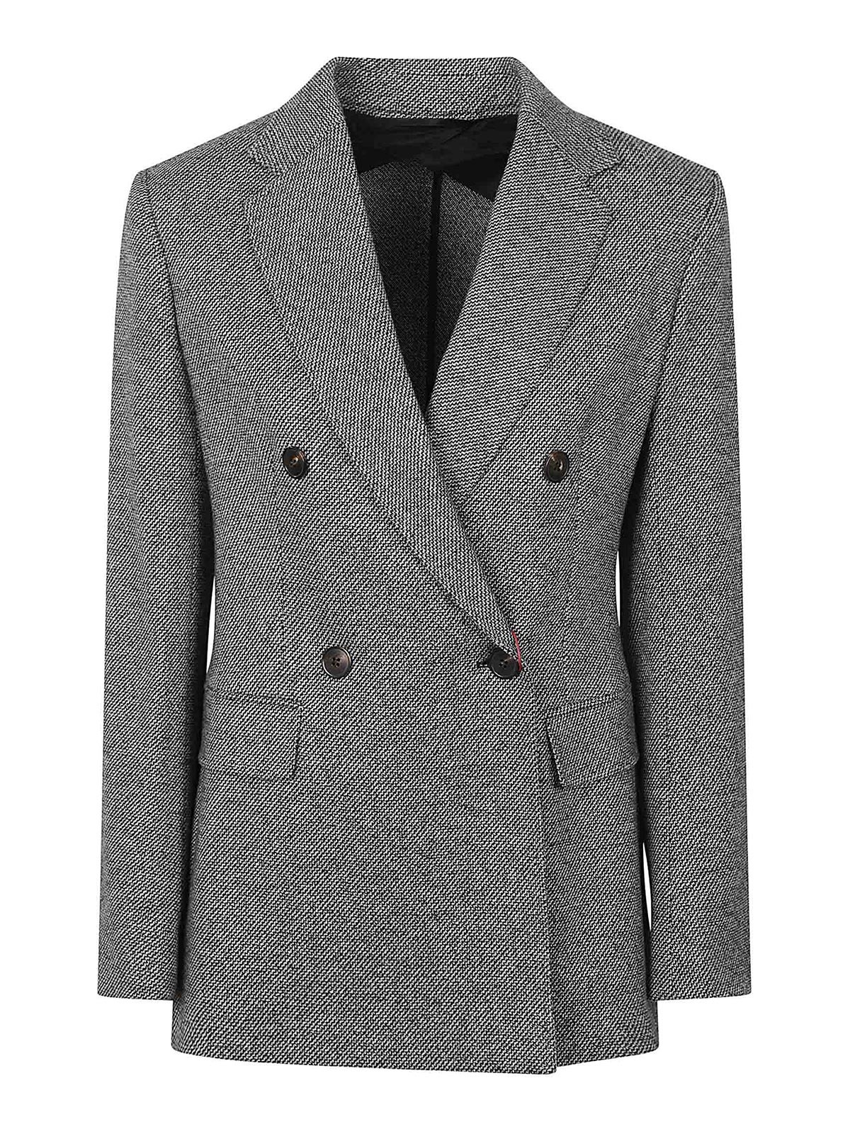 Max Mara Jacket In Gray