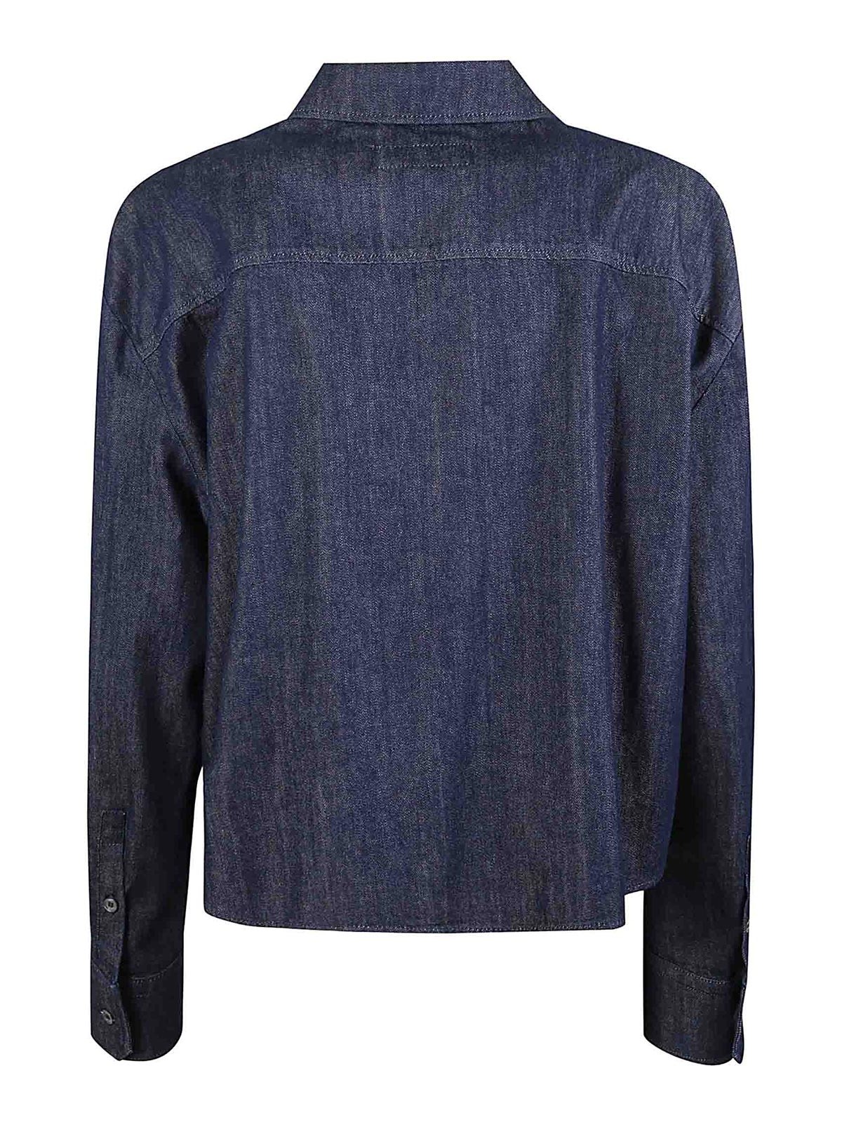 Weekend Max Mara Shirt In Blue