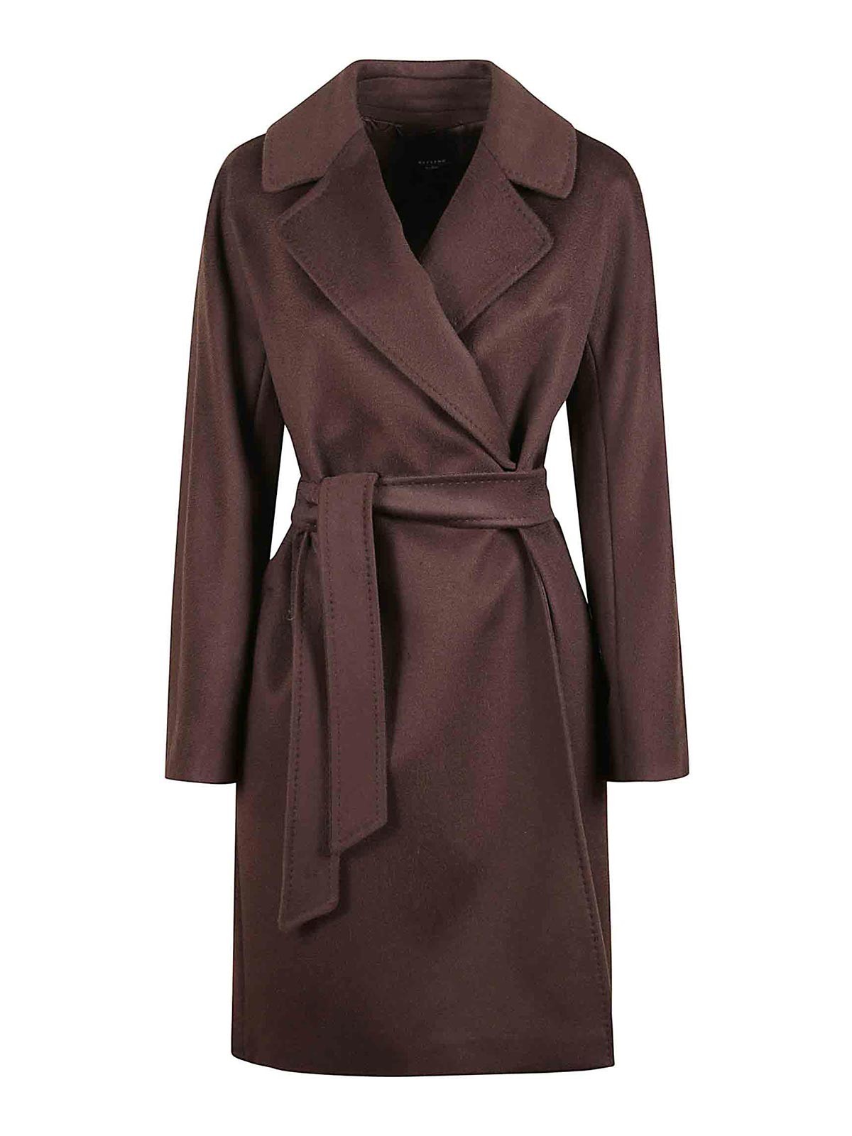Weekend Max Mara Coat In Brown