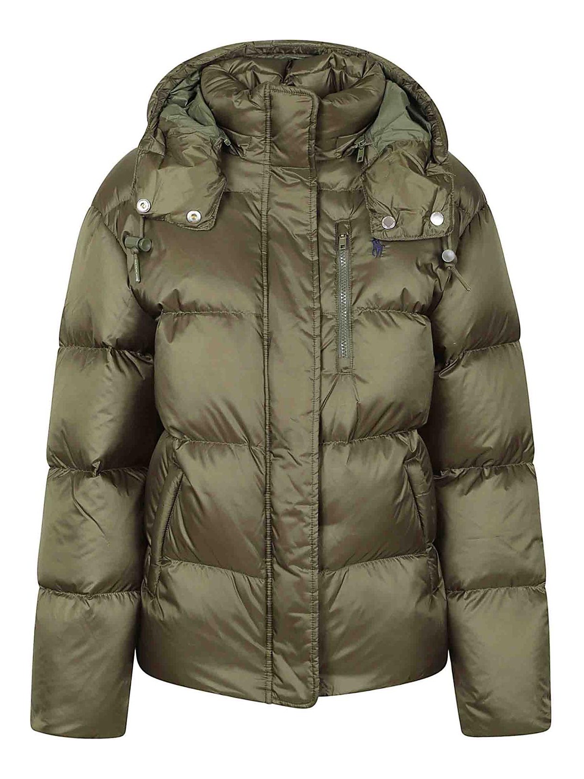 Polo Ralph Lauren Insulated Coat In Green