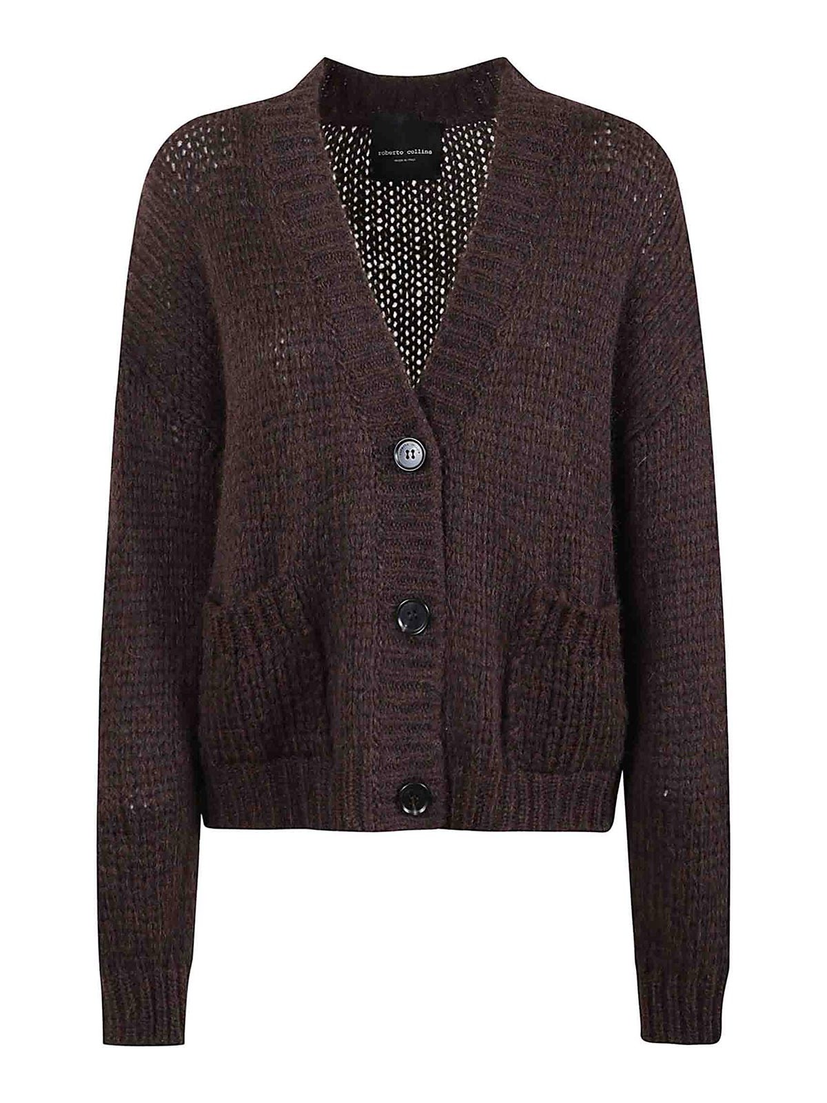 Roberto Collina Cardigan In Brown
