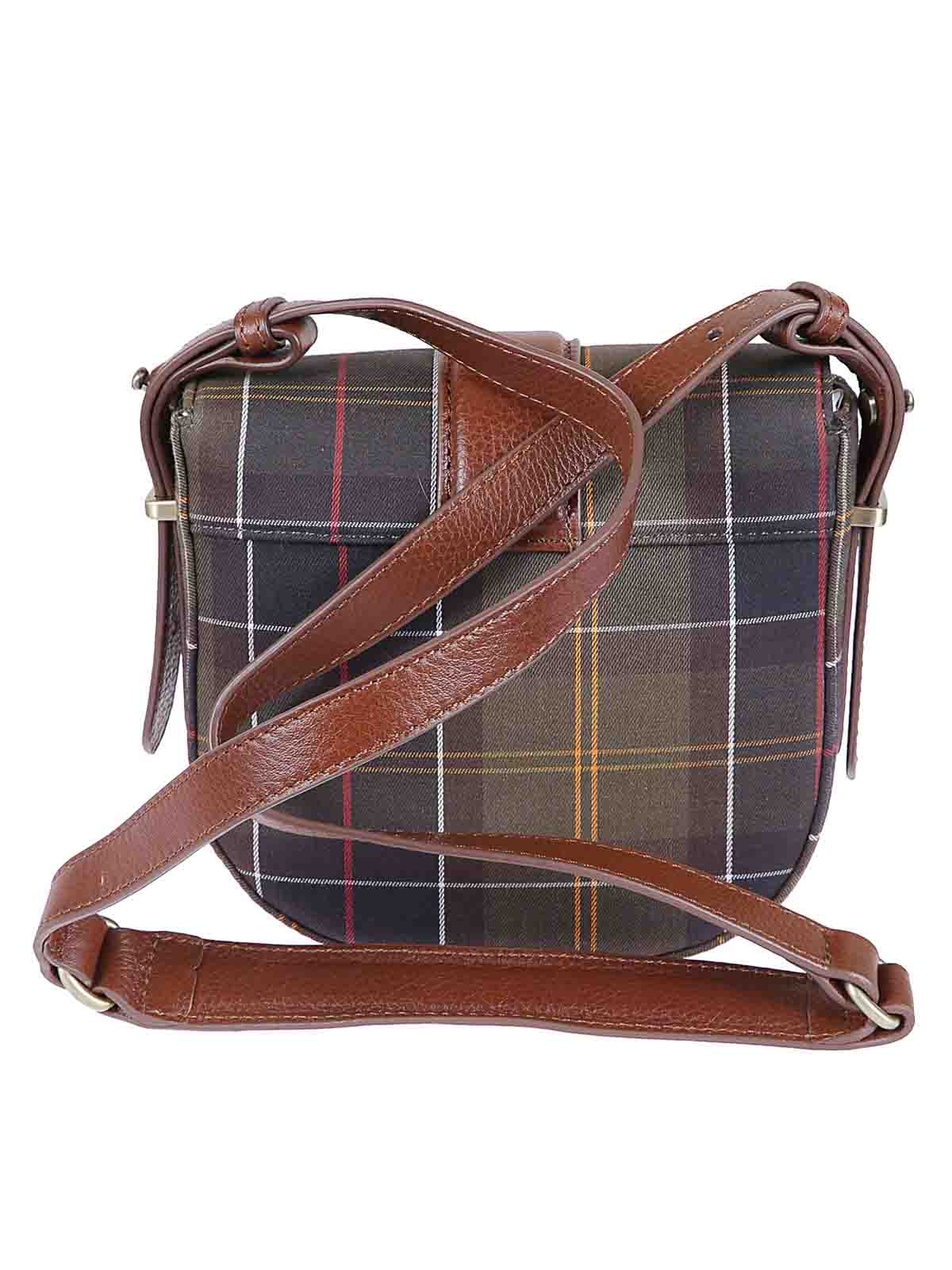 Barbour Elm Tartan Xbody Bag In Multi
