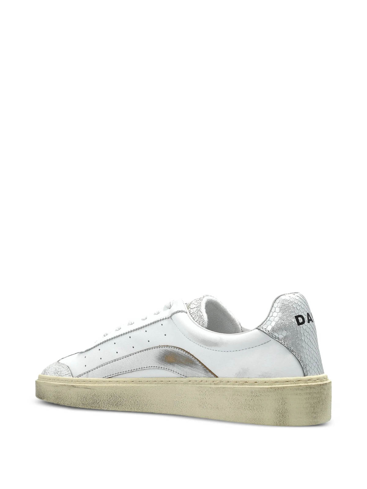 Dsquared2 Lace-up Low-top Sneakers In White