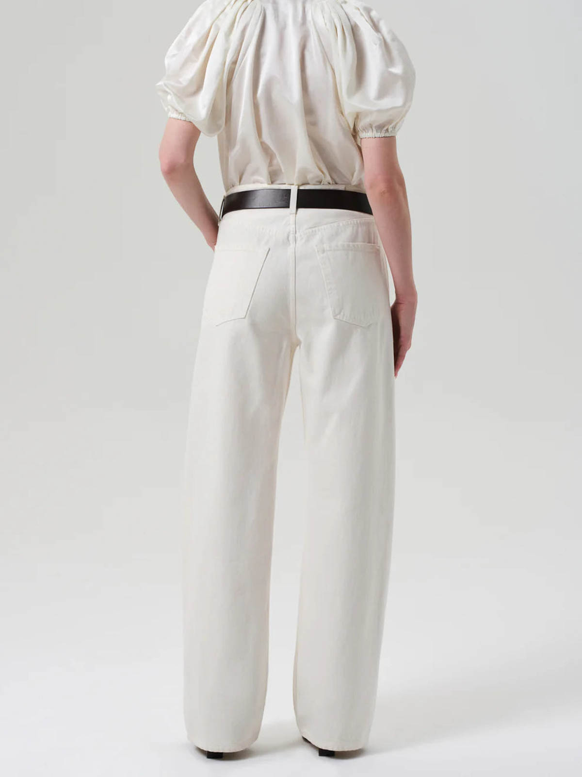 Citizen Of Humanity Jeans Ayla Baggy White In White