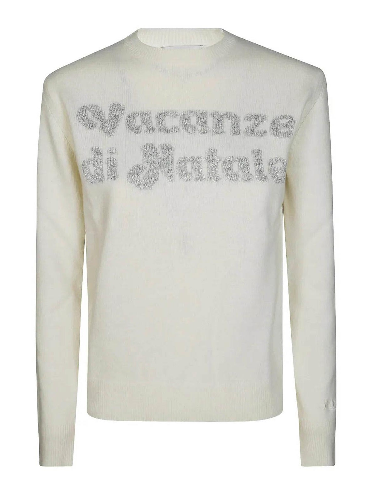 Mc2 Saint Barth Christmas Holiday Sweater In White