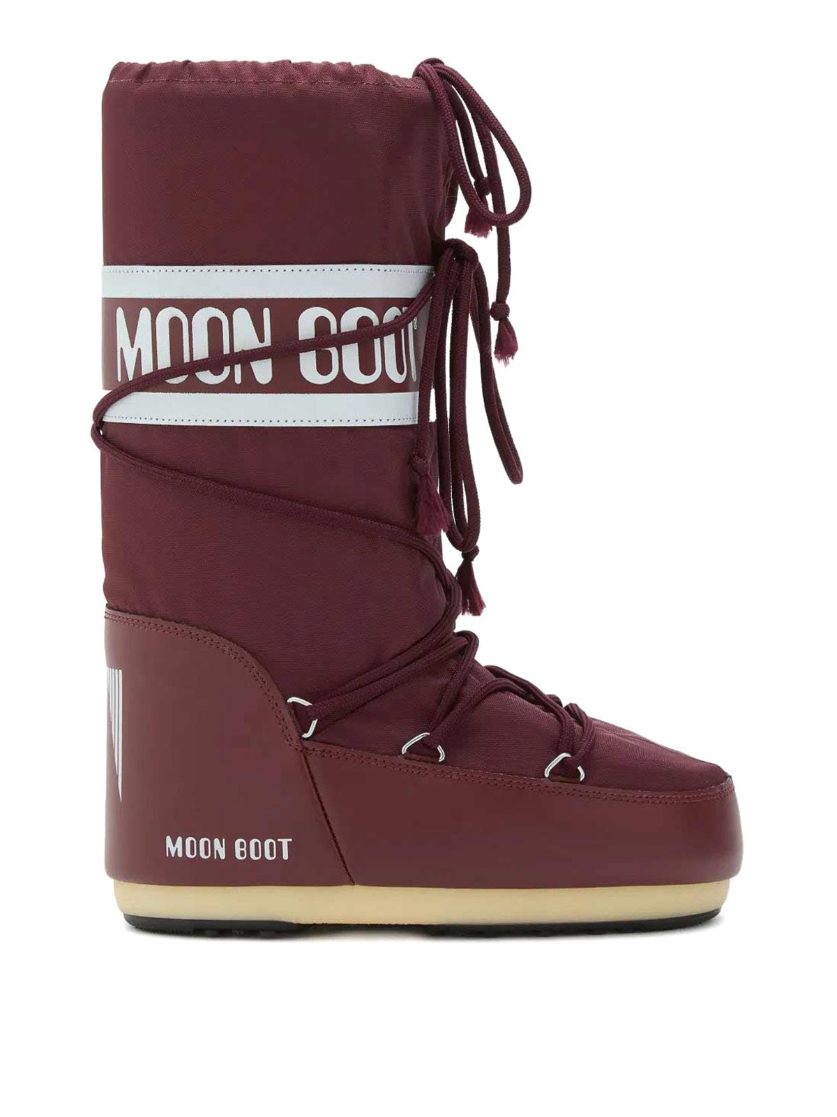 Moon Boot Icon Nylon Burgundy