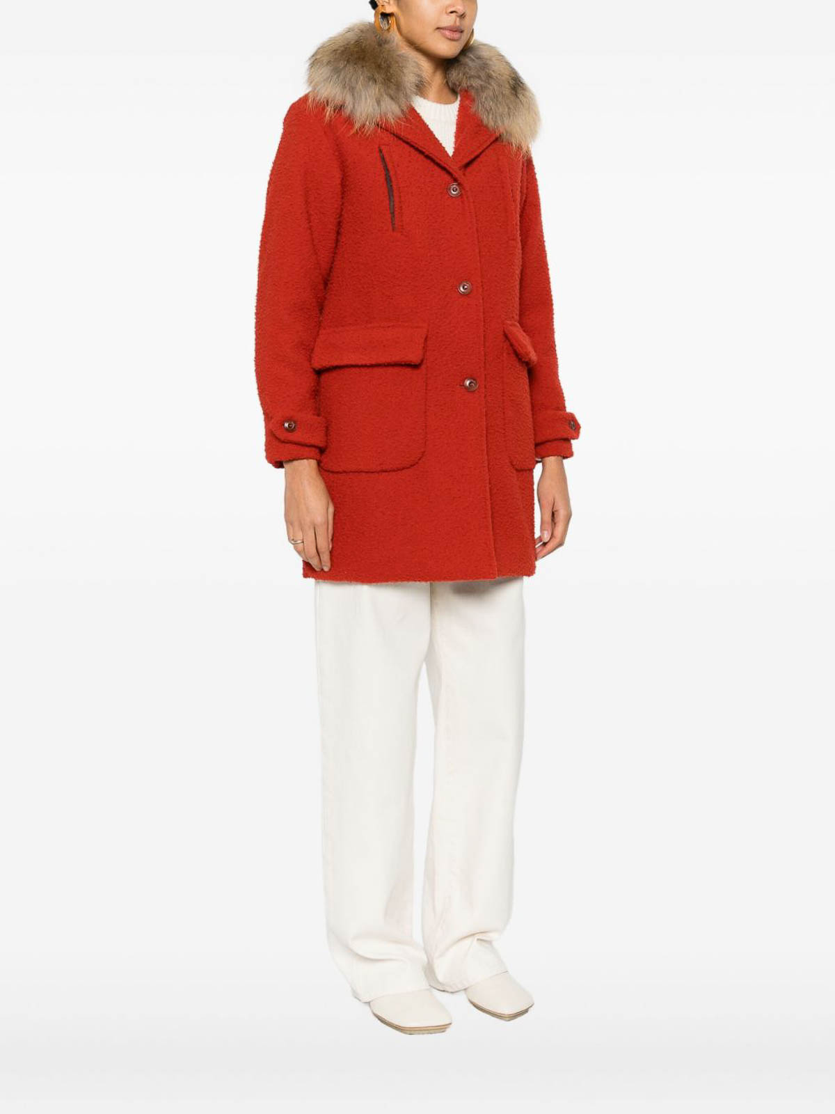 Capalbio Casual Jacket In Red