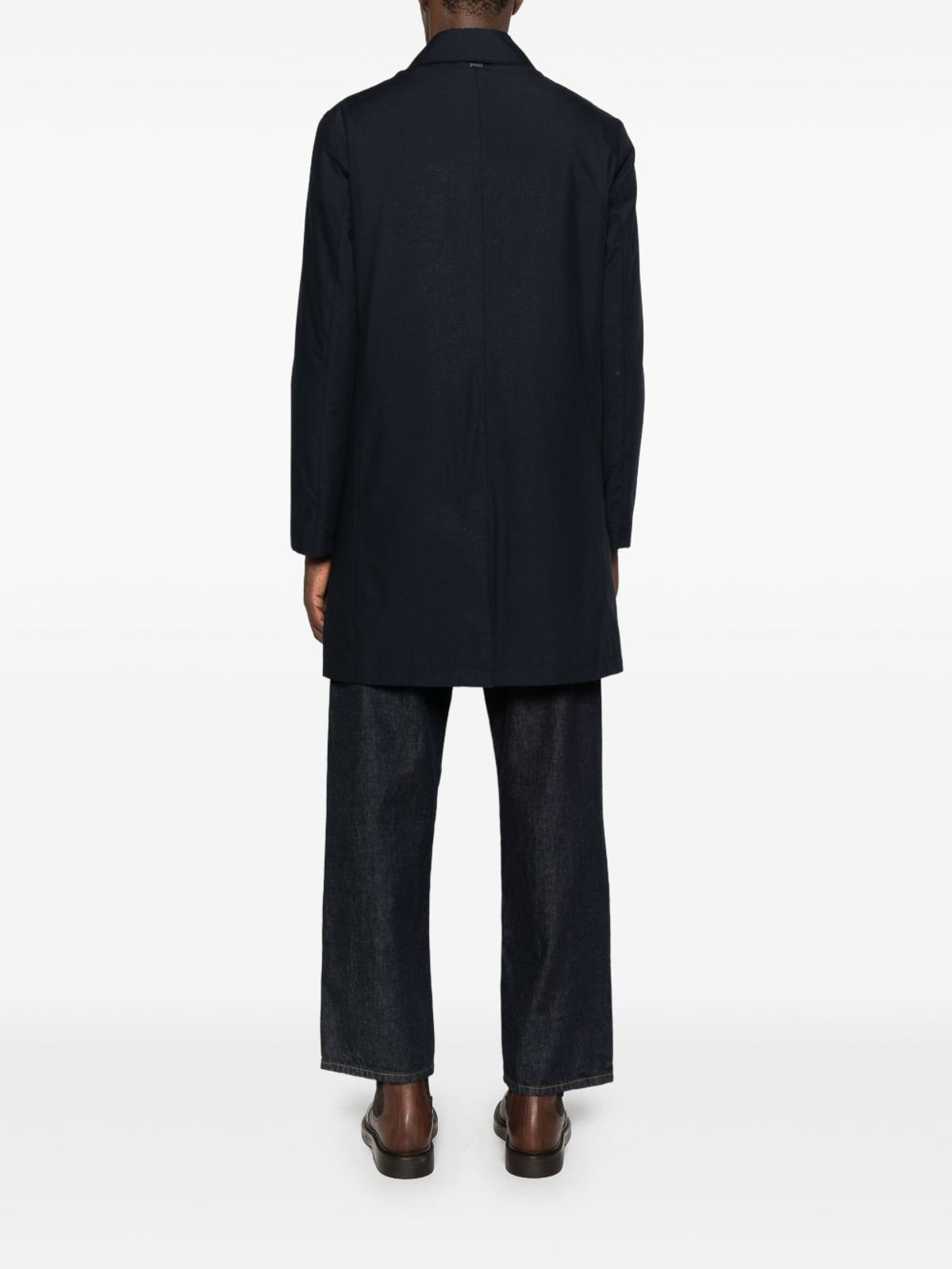 Corneliani Black Shirt Jacket In Black